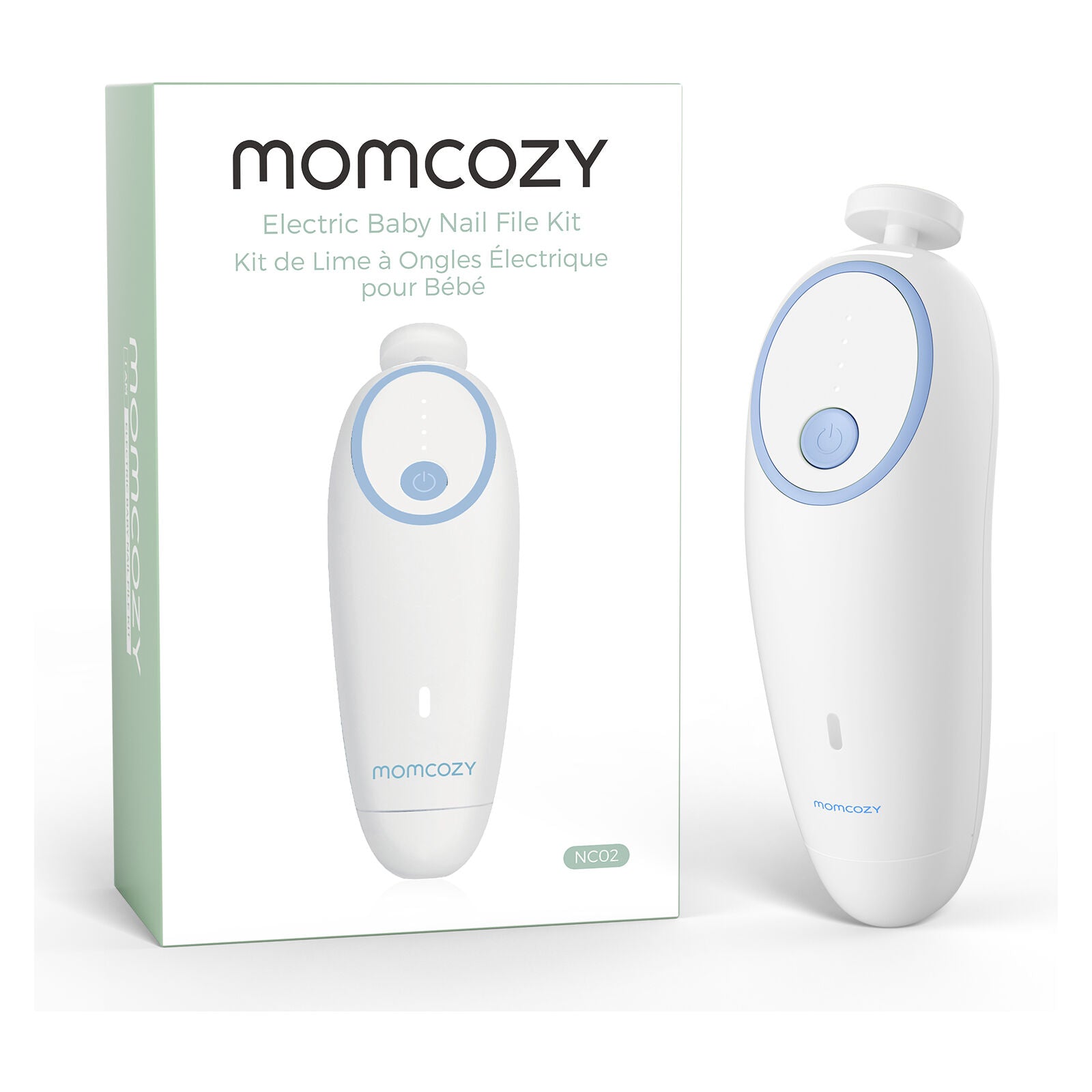 Momcozy Sähköinen Vauvankynsiviila – Hiljainen Viimeistely