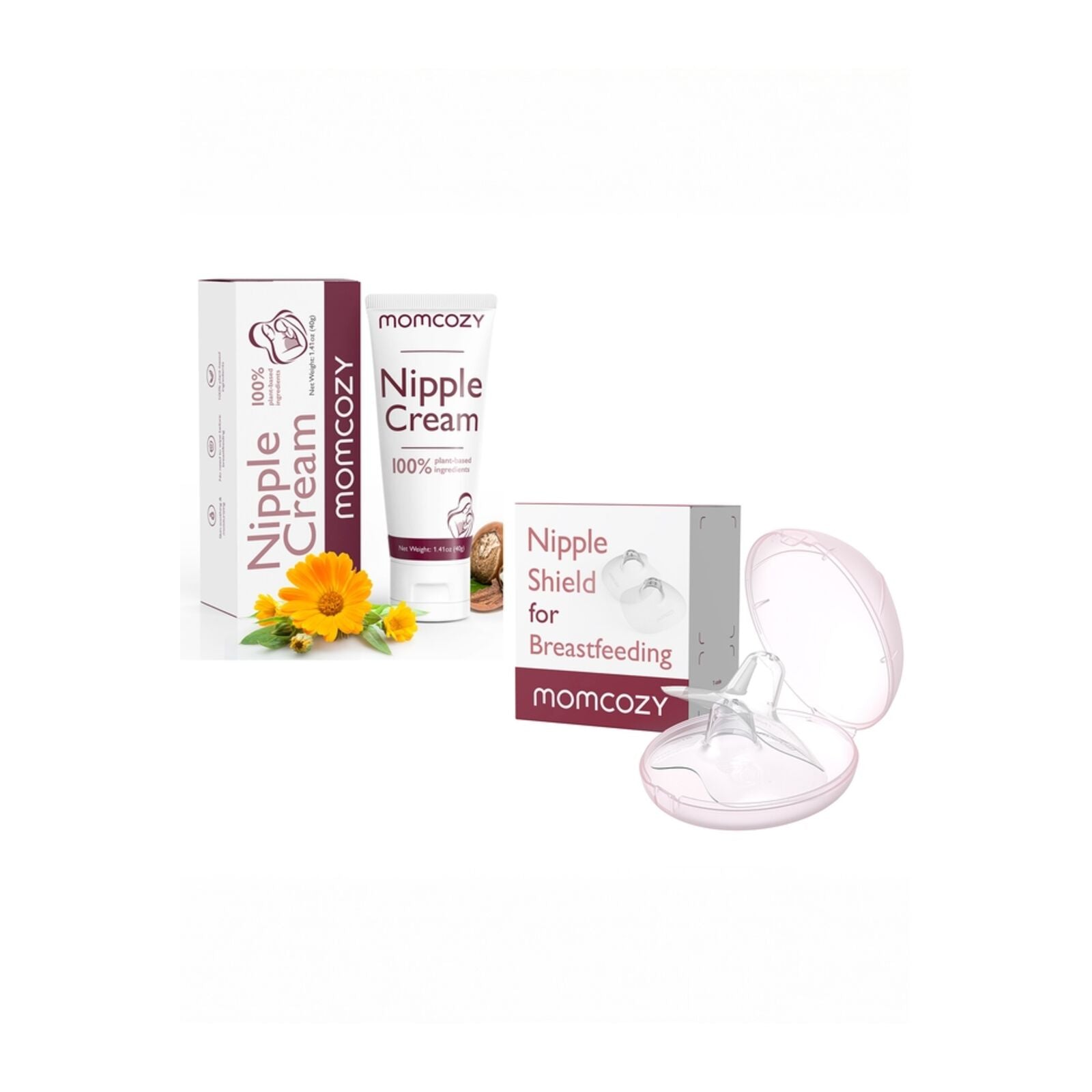 Momcozy Silicone 20mm Nipple Shield Pink