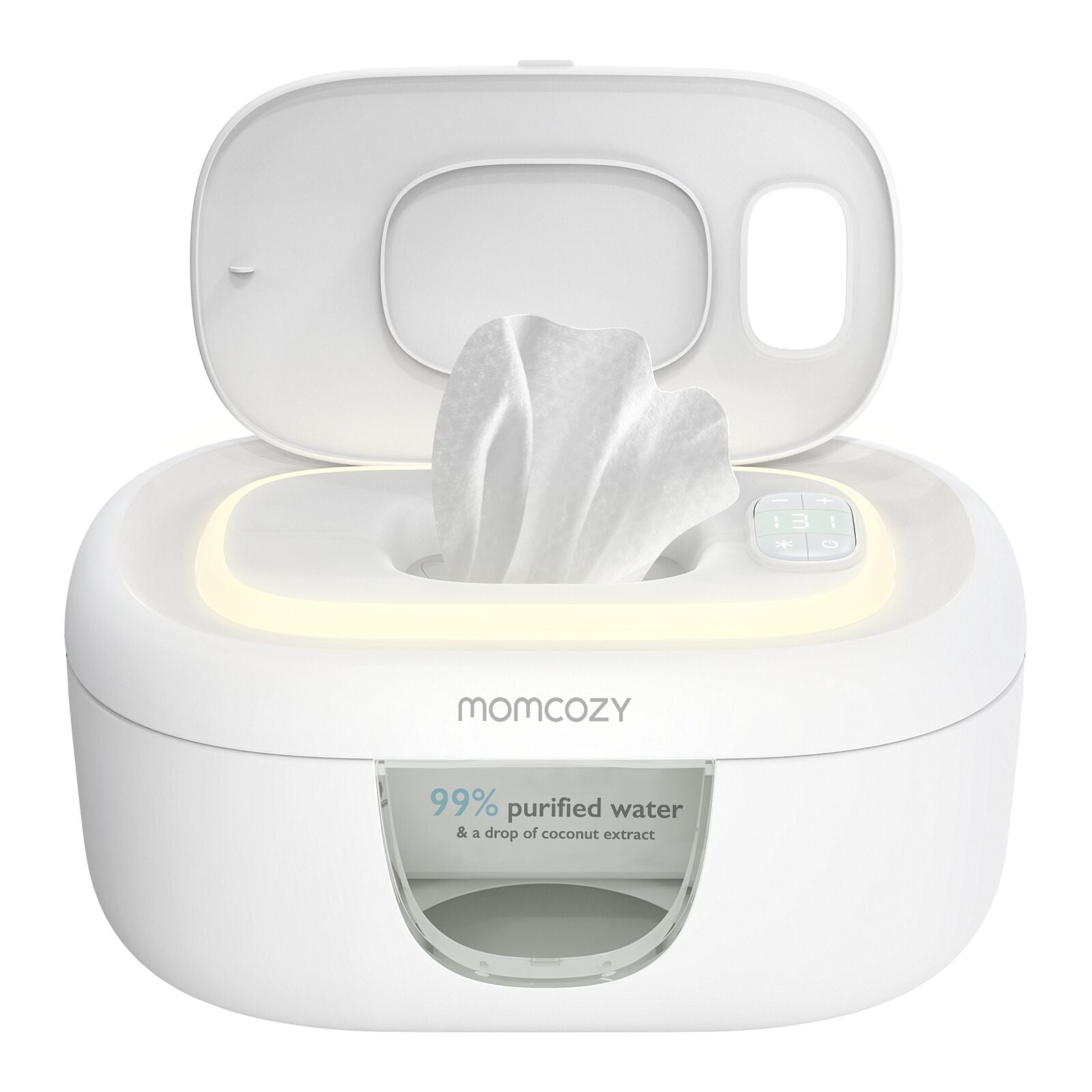 Momcozy Suurikapasiteettinen Vauvan Kosteuspyyhelämmitin – EU-versio