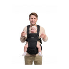 Momcozy Bæresele med Hoftebænk Sort
