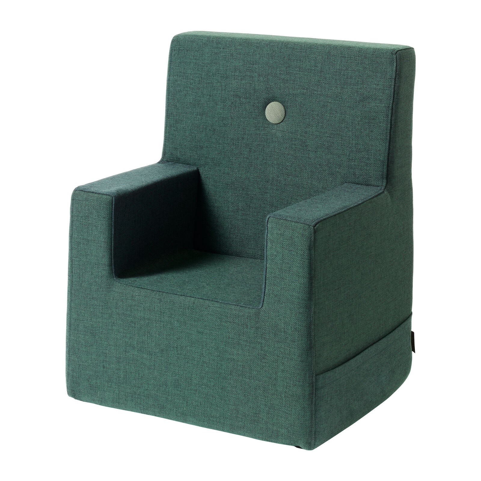 By KlipKlap KK Kids Chair XL Deep Green w. Light Green