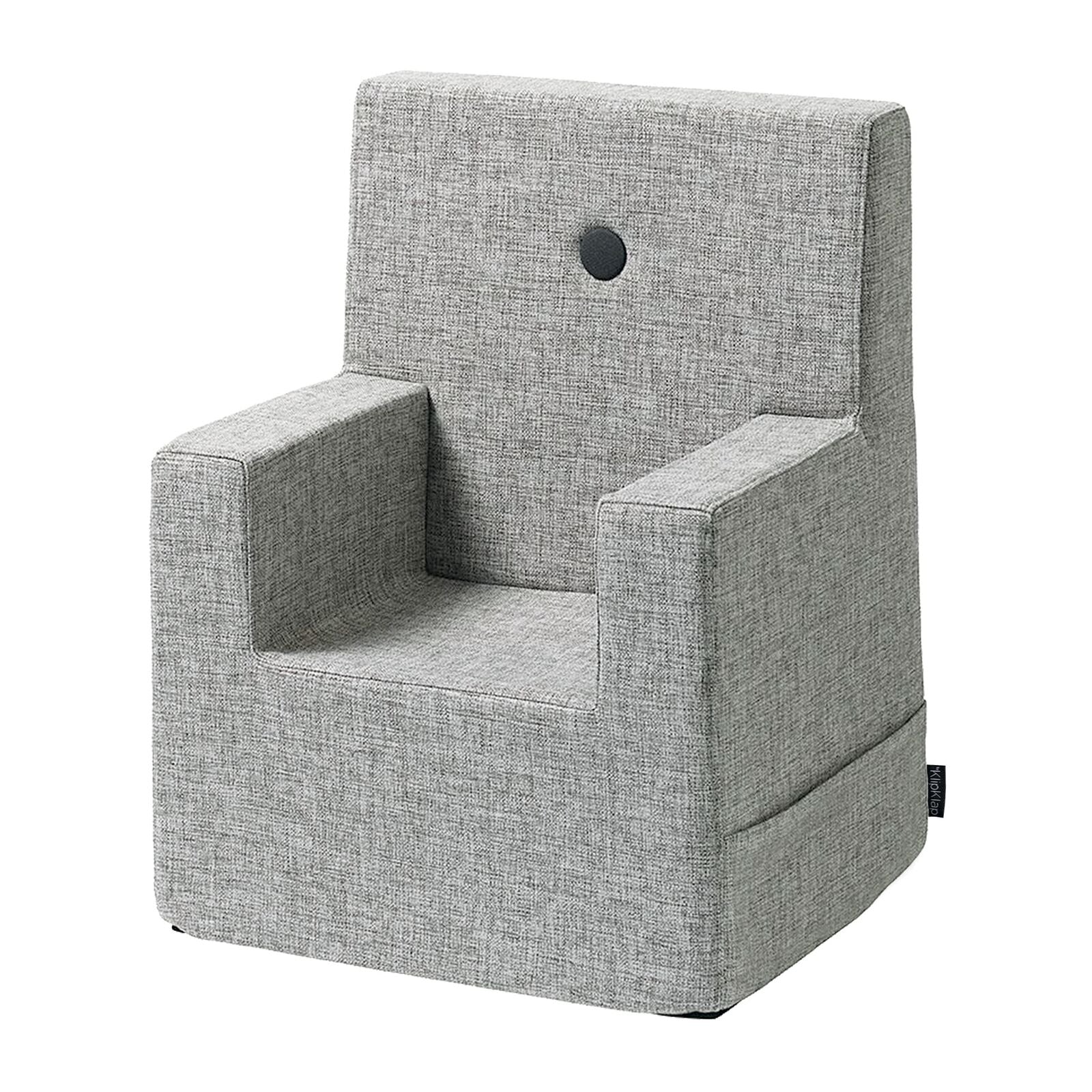 By KlipKlap KK Kids Chair XL Multi Grey w. Grey
