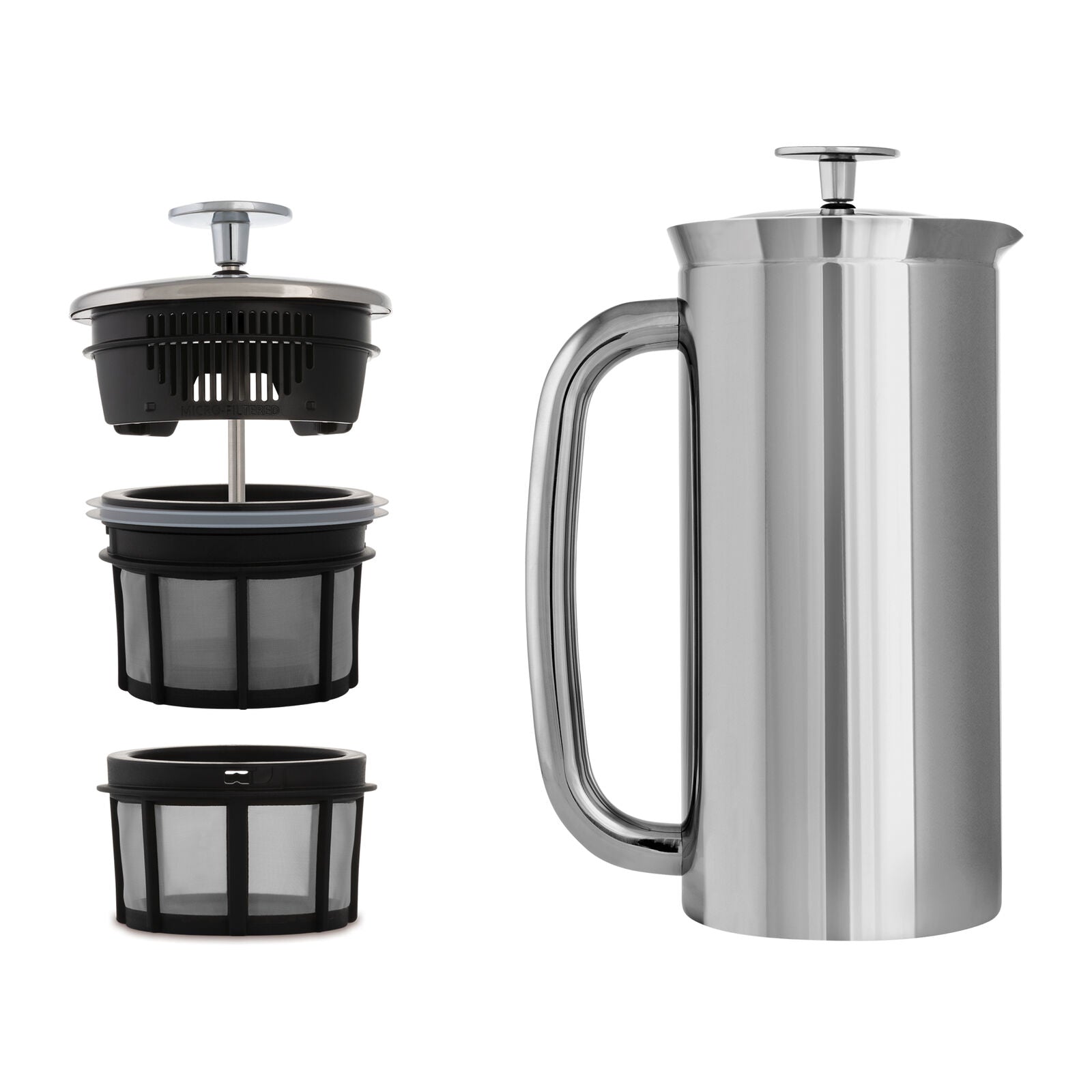 Espro P7 1018C2 French press coffee maker Polished Steel