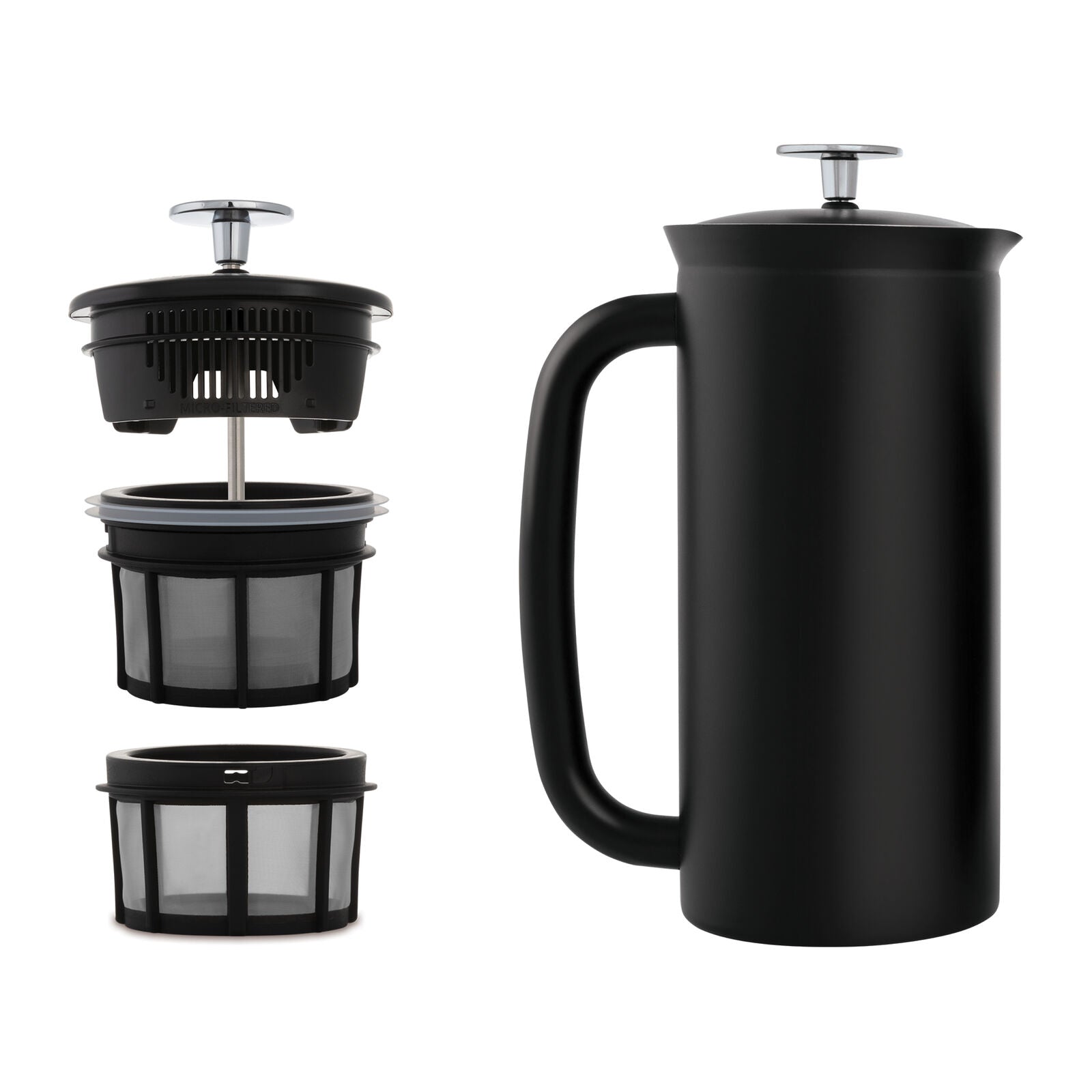 Espro P7 1032C2-17BK pressopannu musta teräs