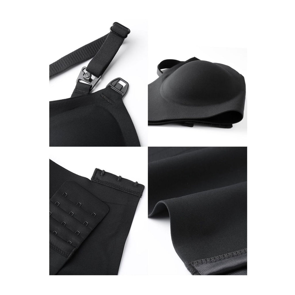 Momcozy YN21 L Hands-Free Pumping Bra Musta