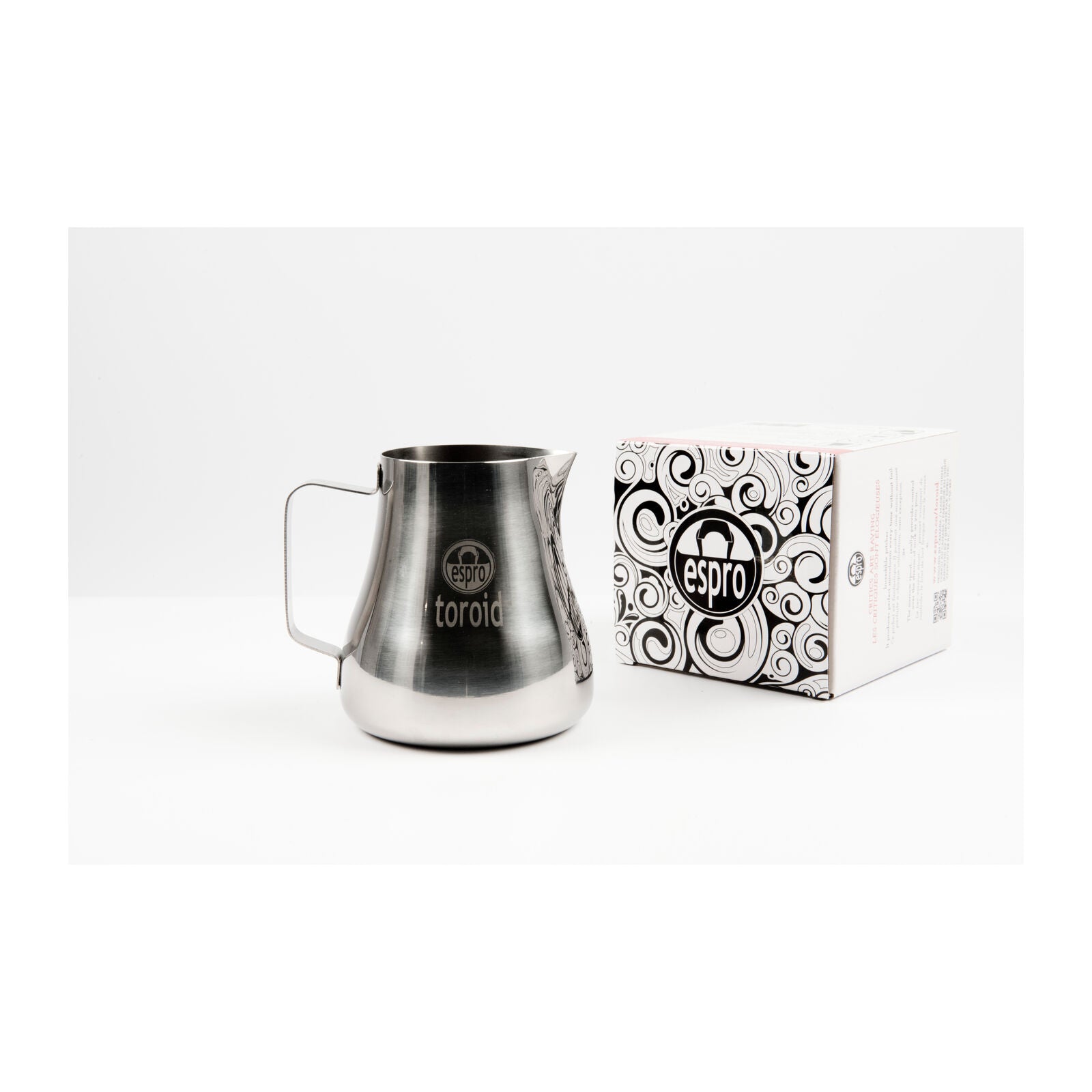 Espro Toroid Milk Jug 2020 French press coffee maker Brushed Steel