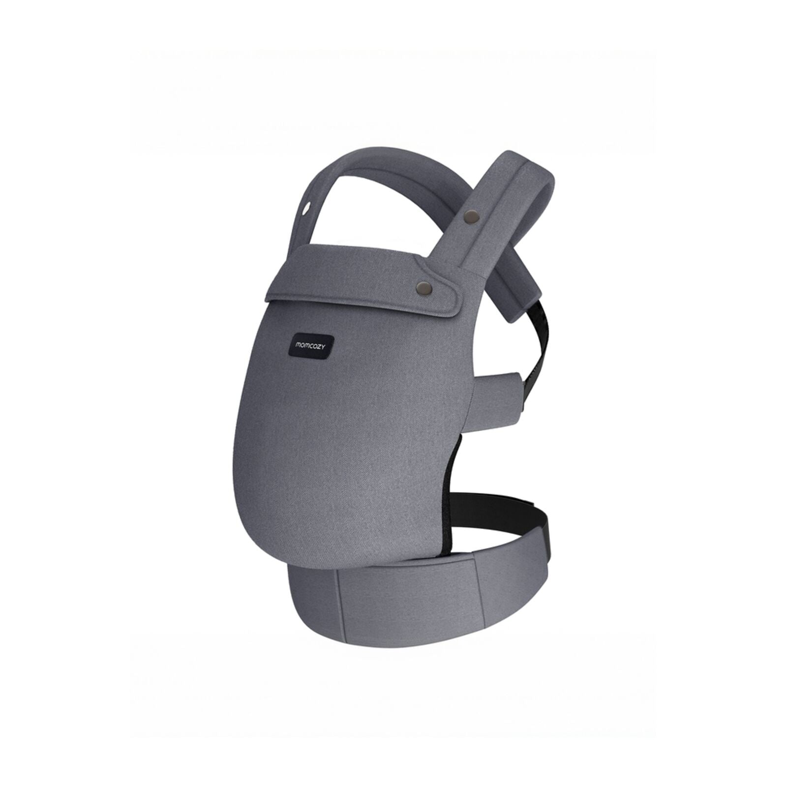 Momcozy PureHug Cotton Soft Structured Carrier Grey
