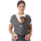 Momcozy Nyfødt til Småbarn Air Mesh Myk Bæreselle Grå