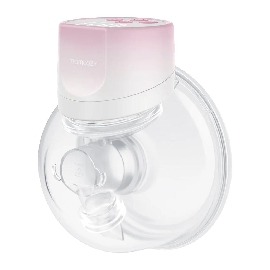 Momcozy S12 Pro Enkel Pakke Bærbar Brystpumpe Pink
