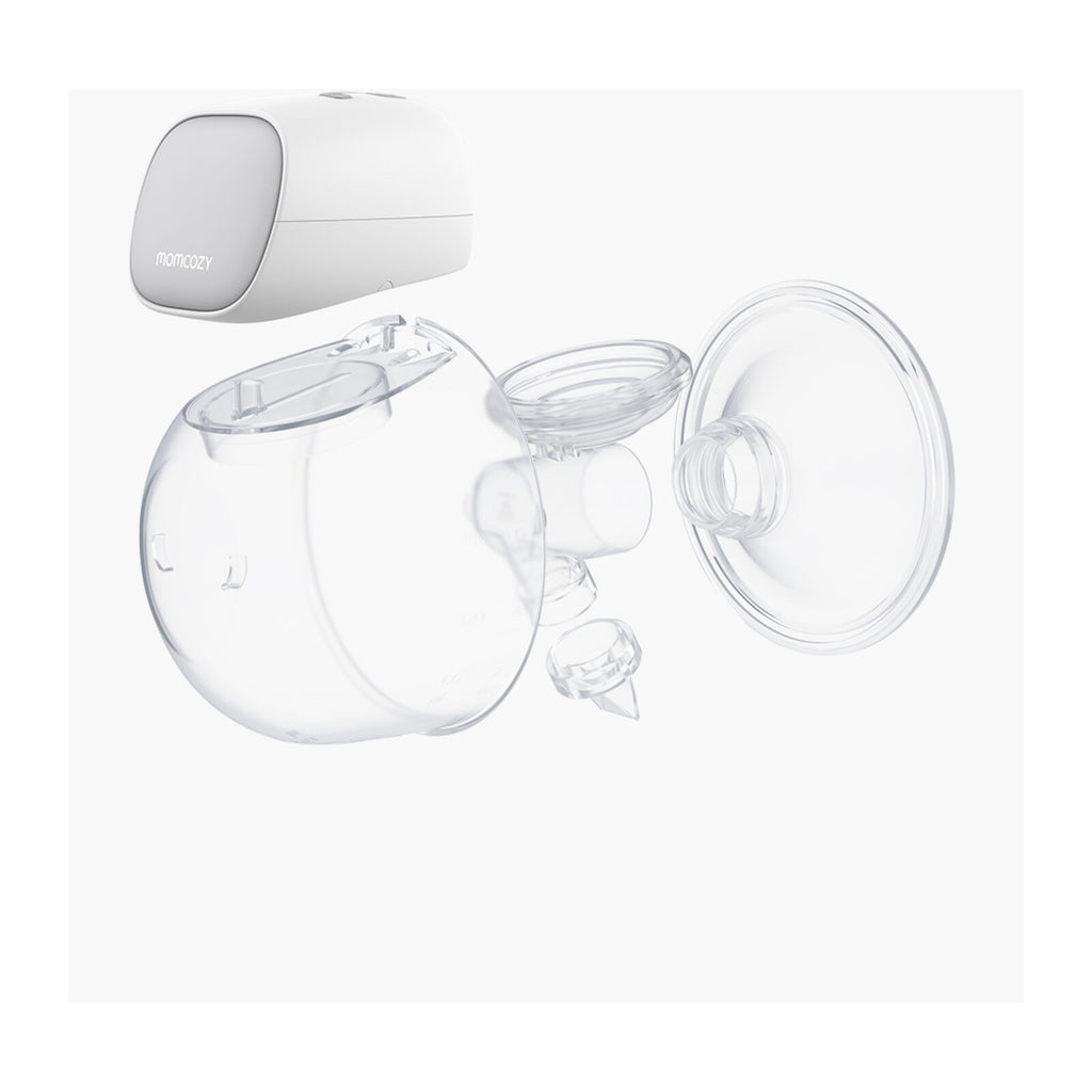 Momcozy S9 Pro Double Pack Wearable Breast Pump Grey