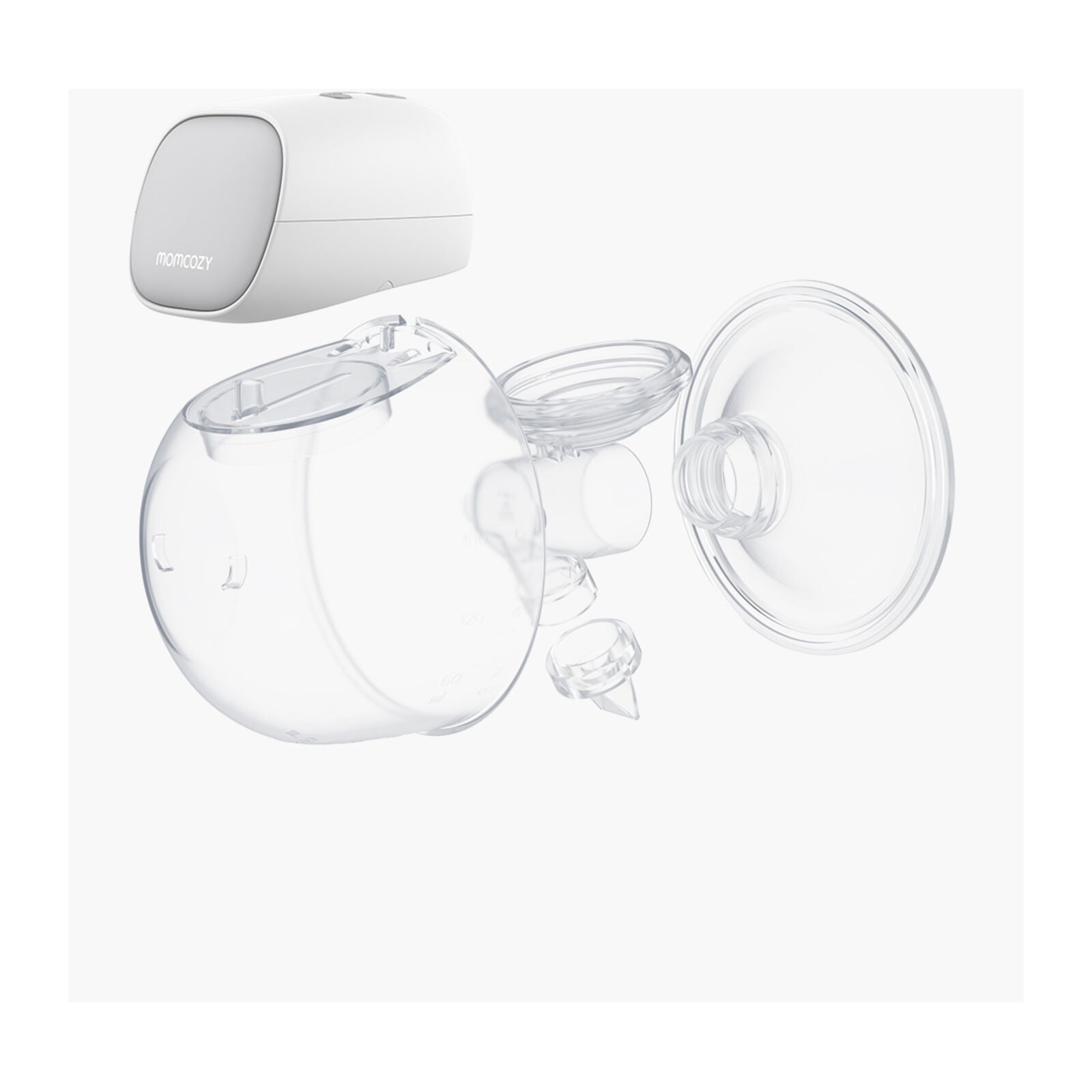 Momcozy S9 Pro Double Pack Wearable Breast Pump Grey