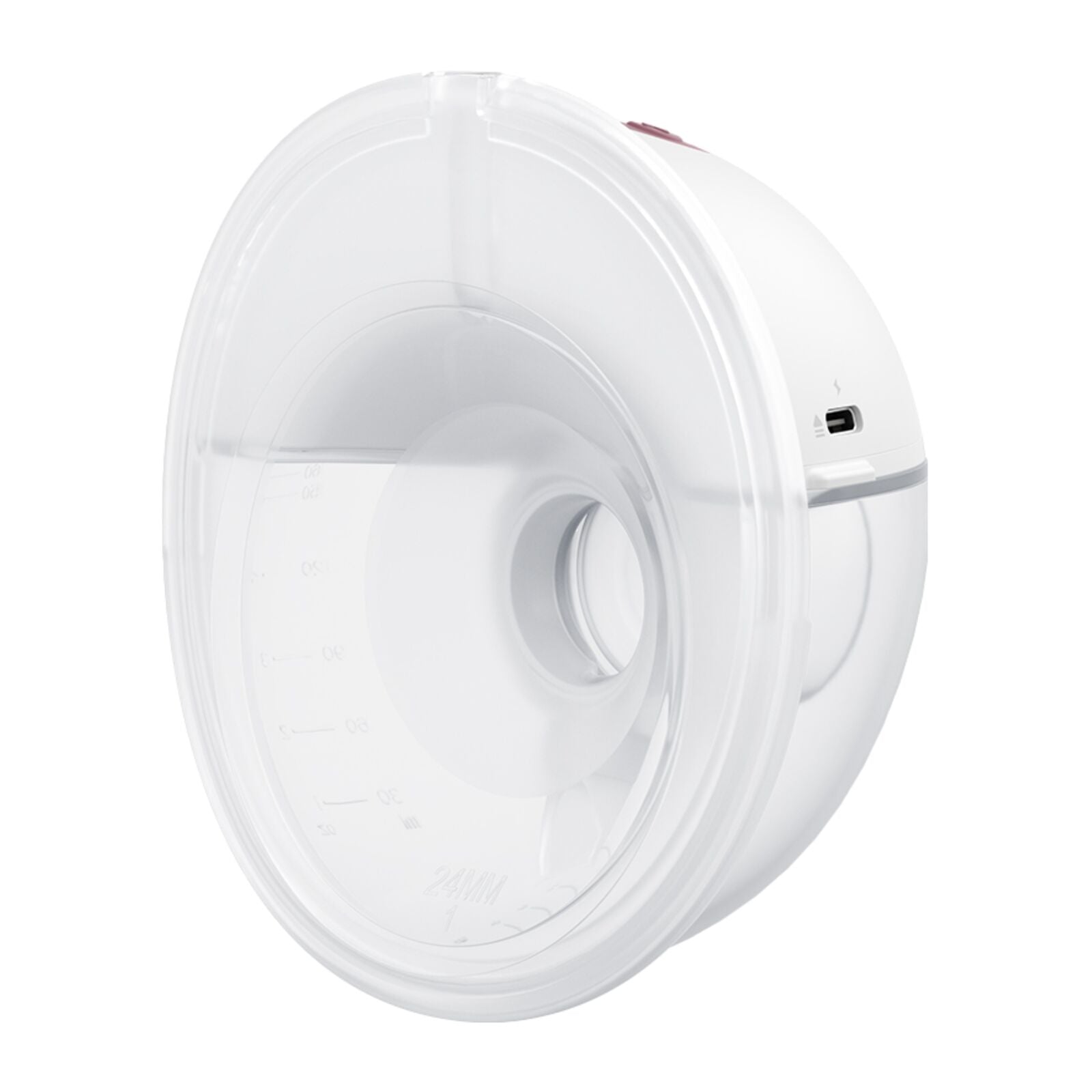 Momcozy M5 Single Pack Wearable Breast Pump Red