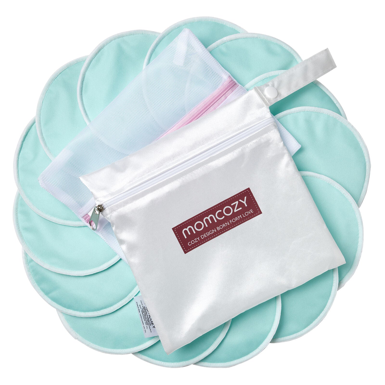Momcozy Reusable 14 Pack Thin Nursing Pad
