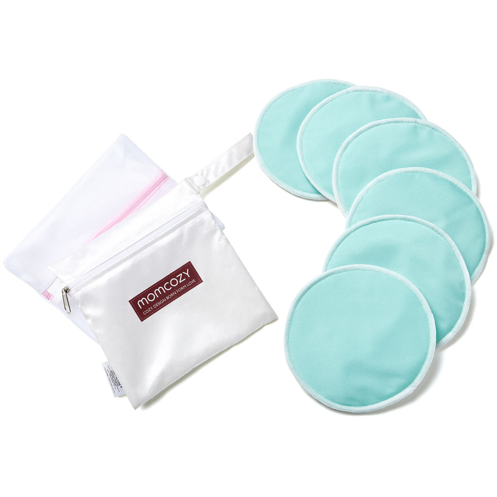 Momcozy Reusable 6 Pack Thick Nursing Pad