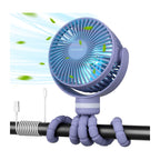 Momcozy Kannettava Tuuletin Violetti