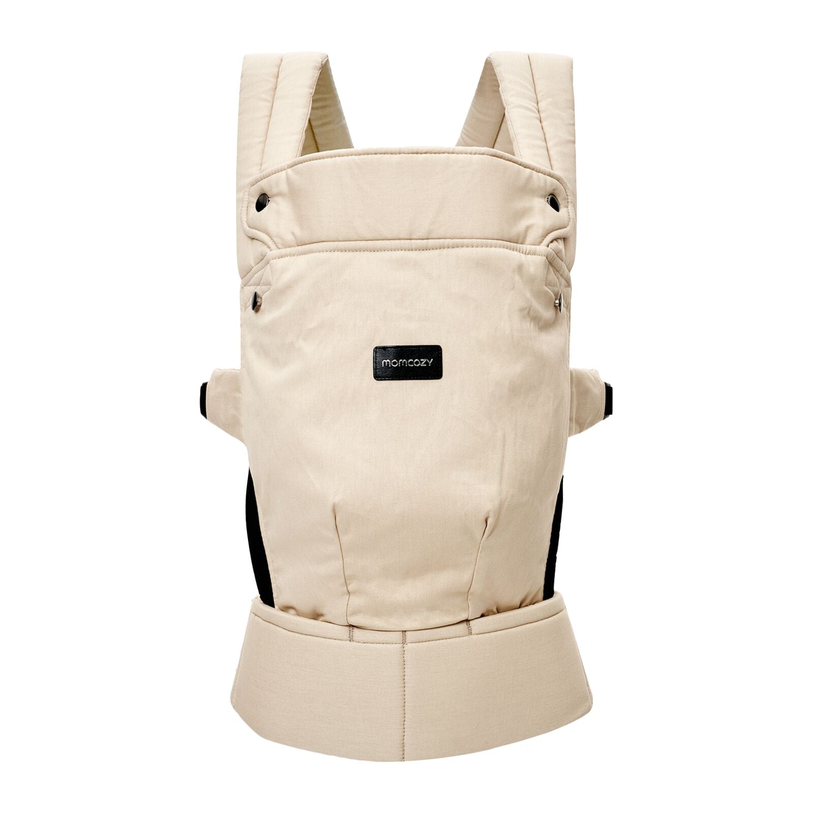 Momcozy PureHug Cotton Soft Structured Carrier Khaki