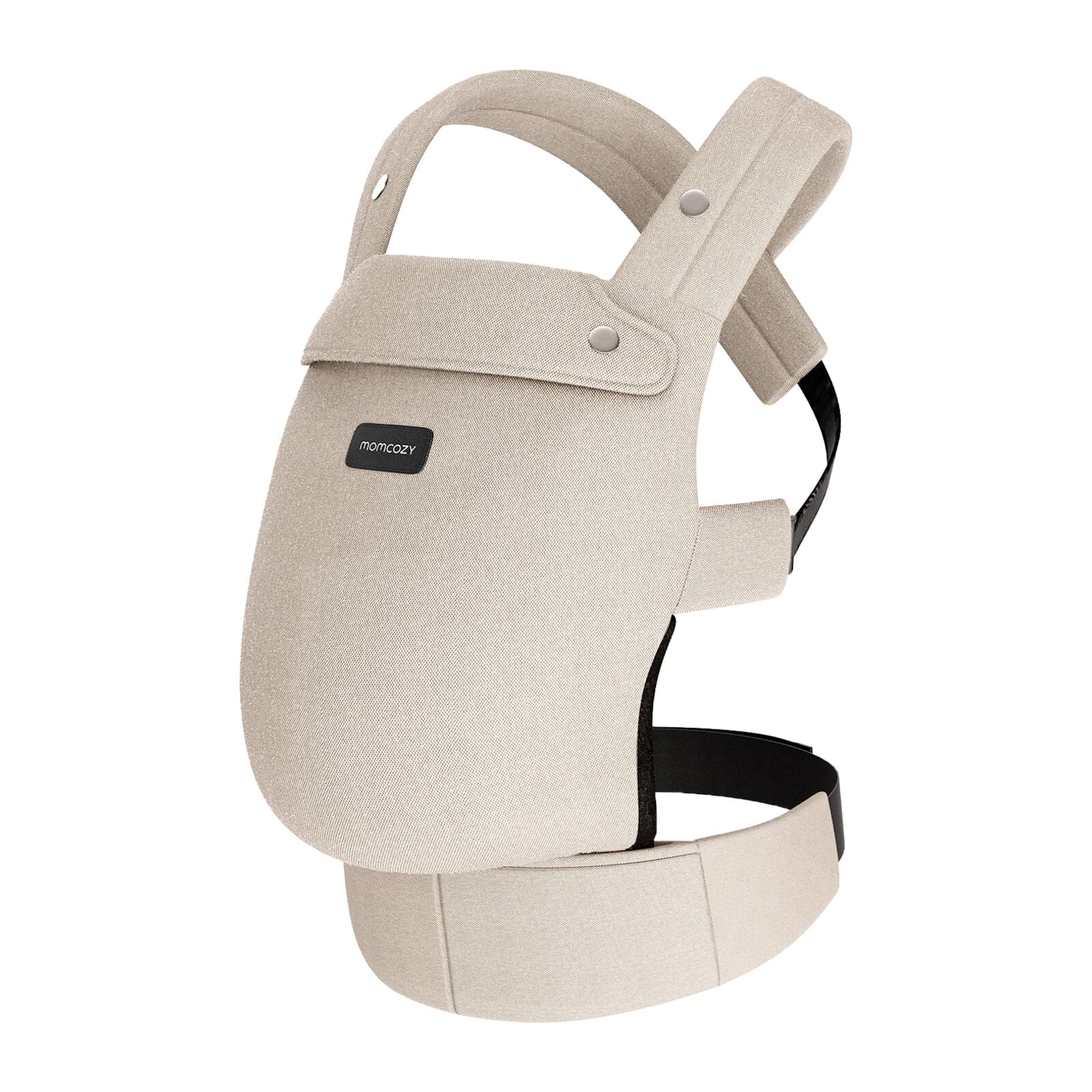 Momcozy PureHug Cotton Soft Structured Carrier Khaki