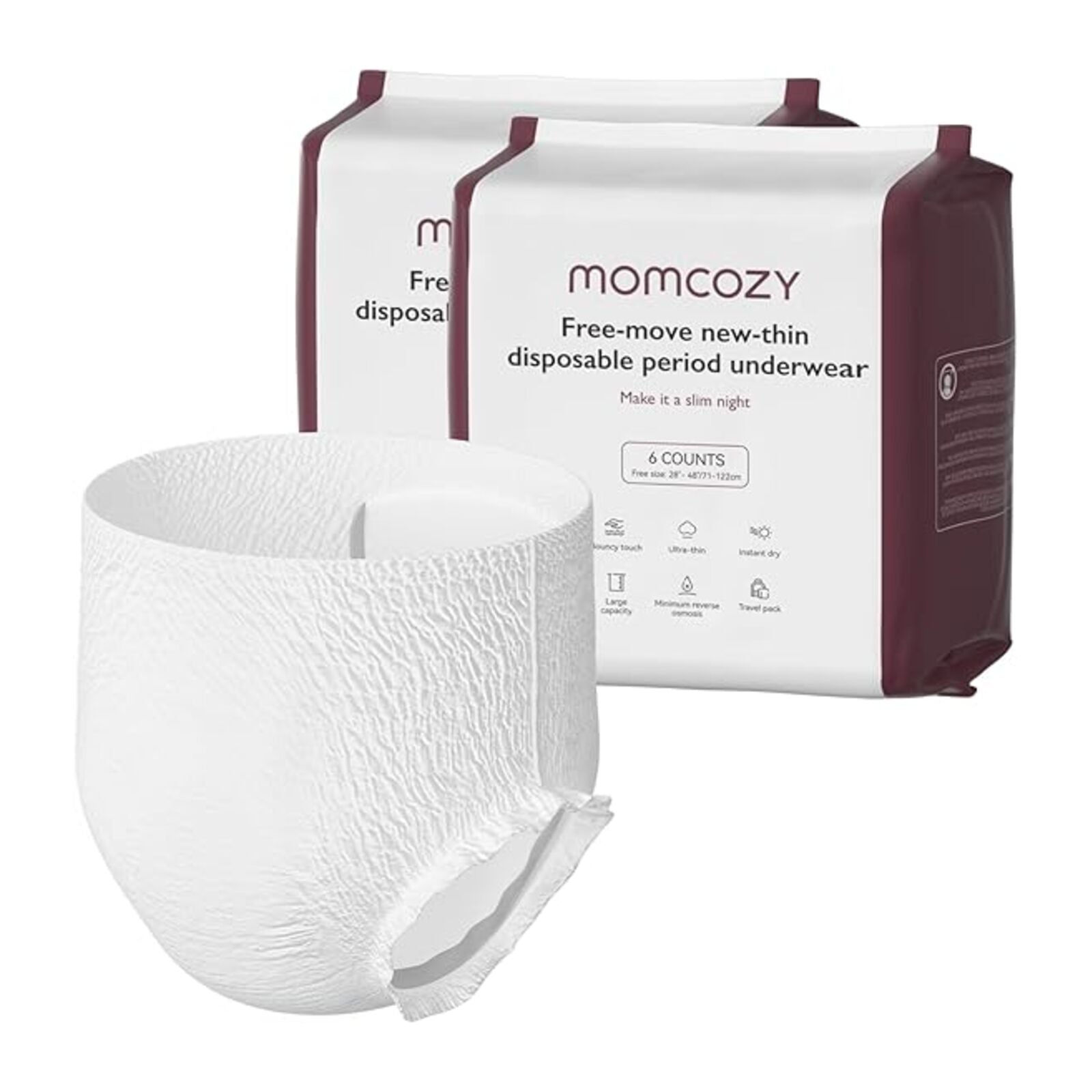 Momcozy Engångsunderkläder för efter förlossning 12 st Återhämtningsessentials