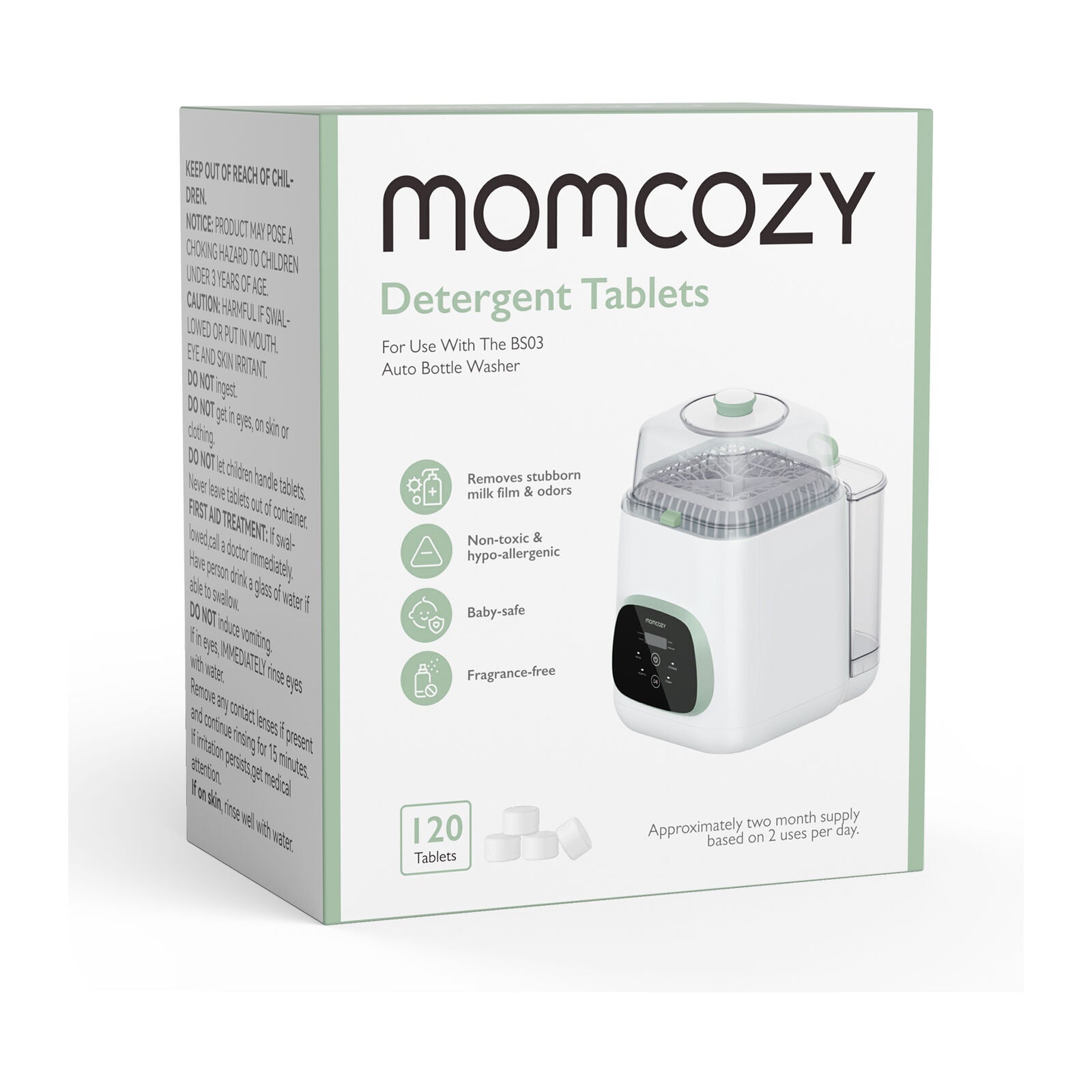Momcozy Vaskeblokk for KleanPal Pro Baby