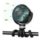 Momcozy Portable Fan Black