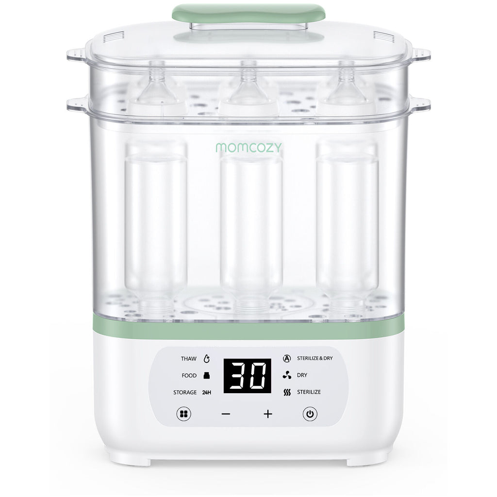 Momcozy 8-i-1 Elektrisk Dampfjerner for Babyflasker