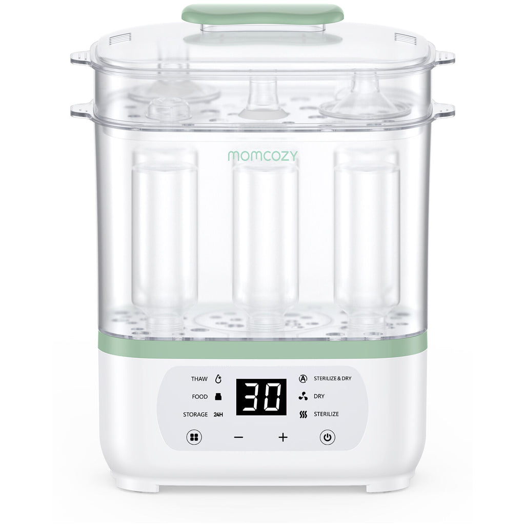 Momcozy 8-i-1 Elektrisk Dampfjerner for Babyflasker
