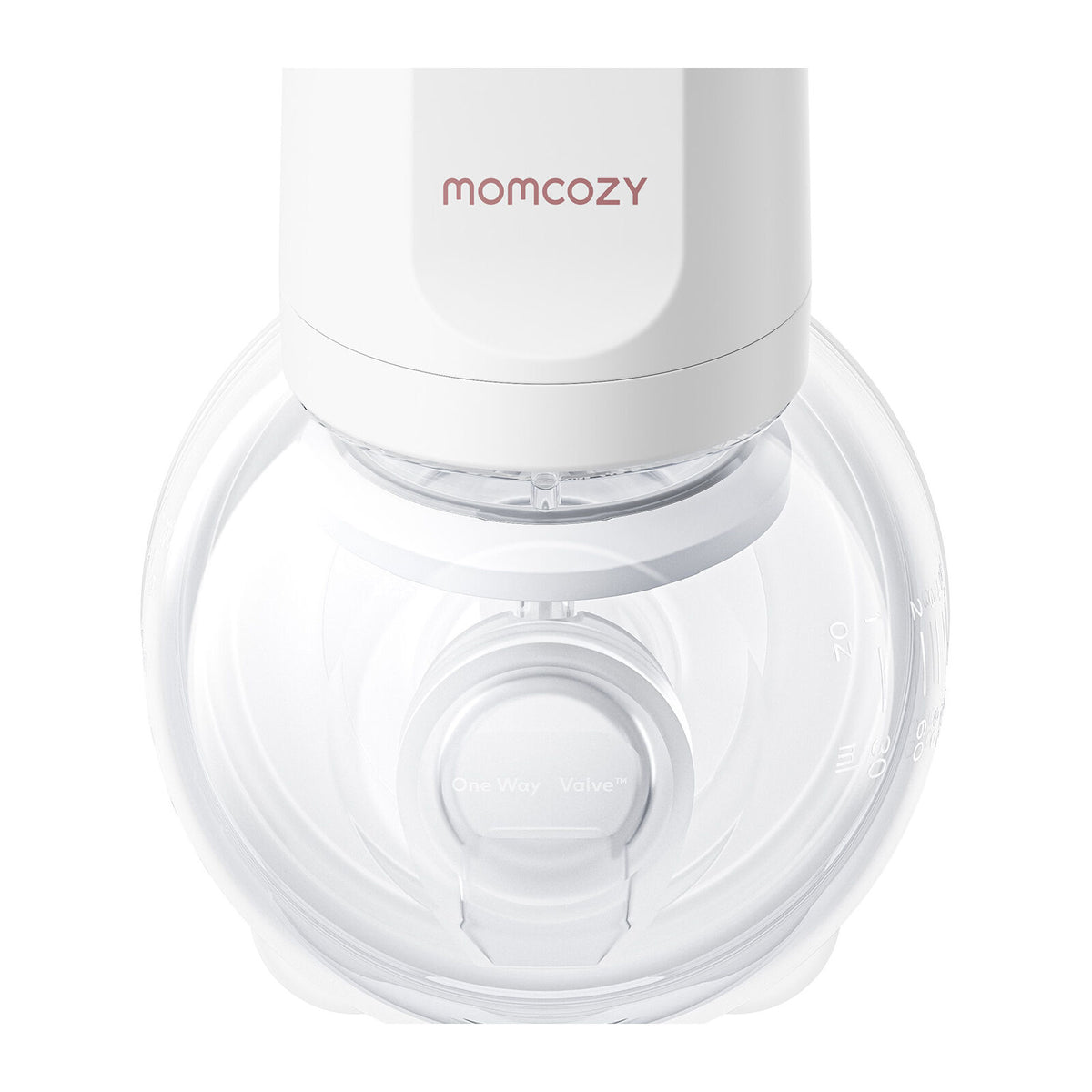 Momcozy S12 Pro+ Single Pack Wearable Breast Pump White