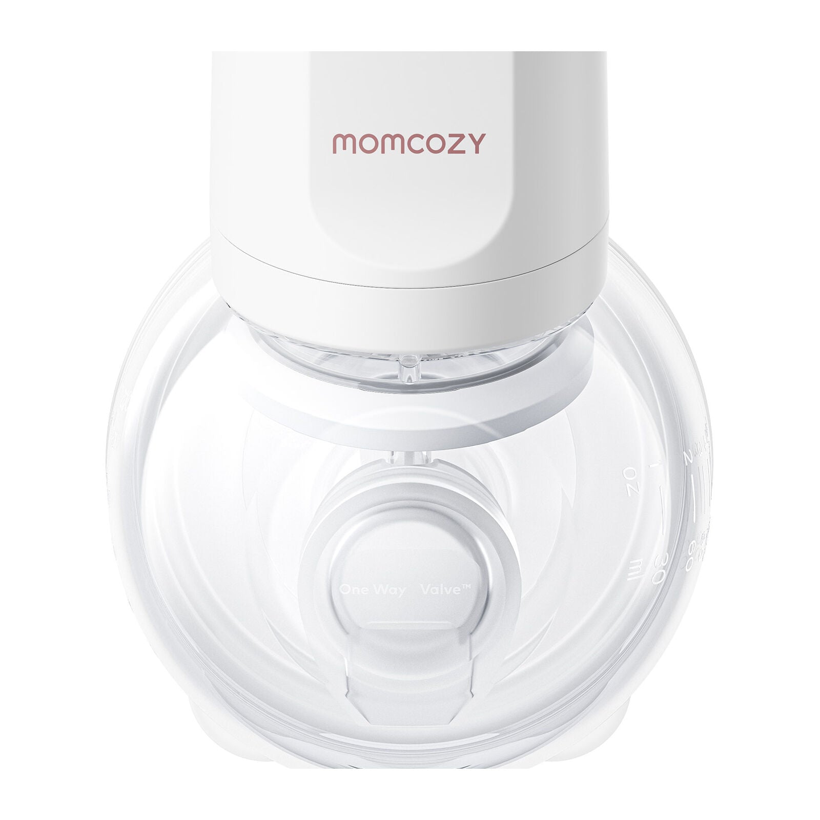 Momcozy S12 Pro+ Single Pack Wearable Breast Pump White
