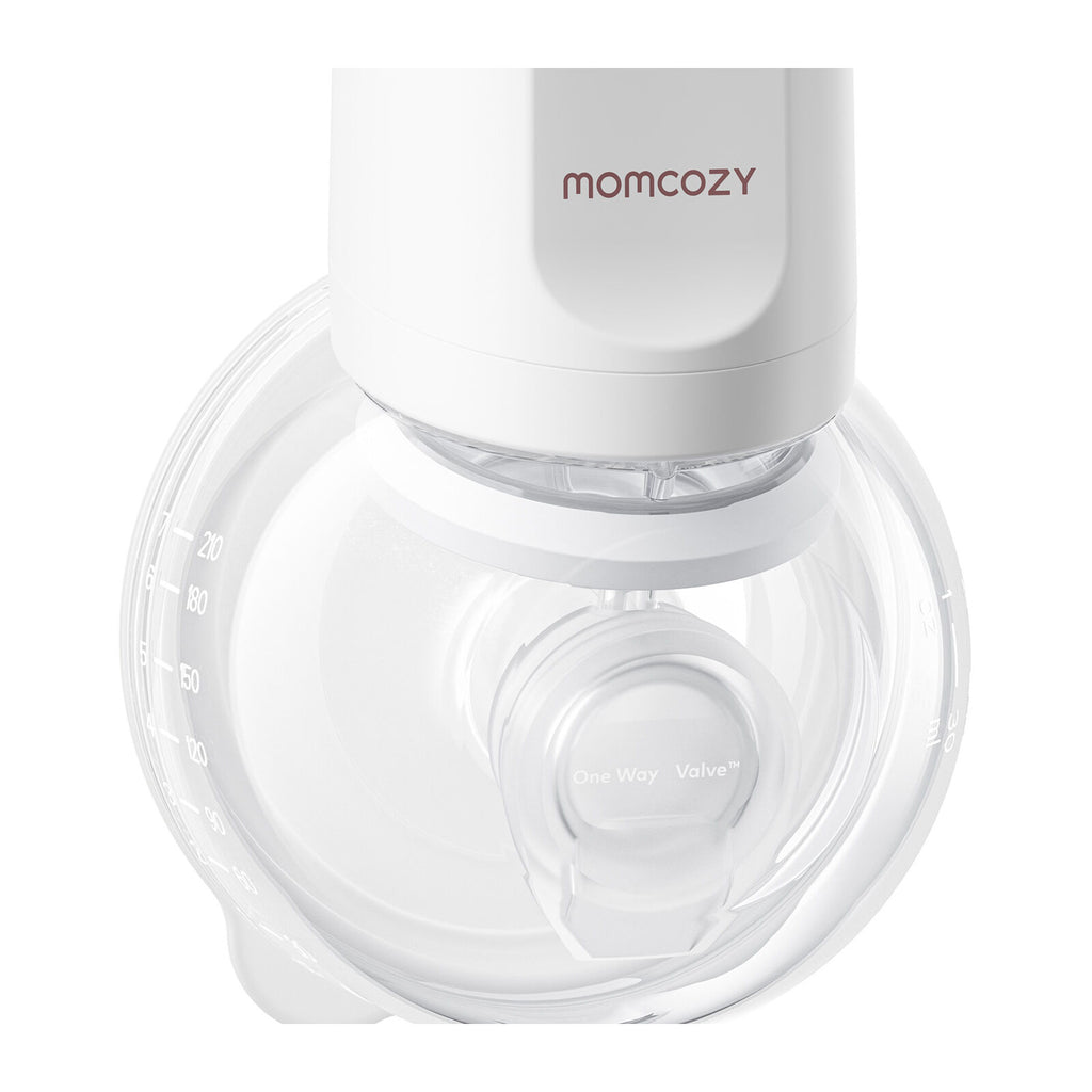 Momcozy S12 Pro+ Single Pack Wearable Breast Pump White
