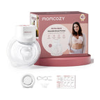 Momcozy S12 Pro+ Single Pack Wearable Breast Pump White