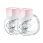 Momcozy S12 Pro+ Double Pack Wearable Breast Pump Pink