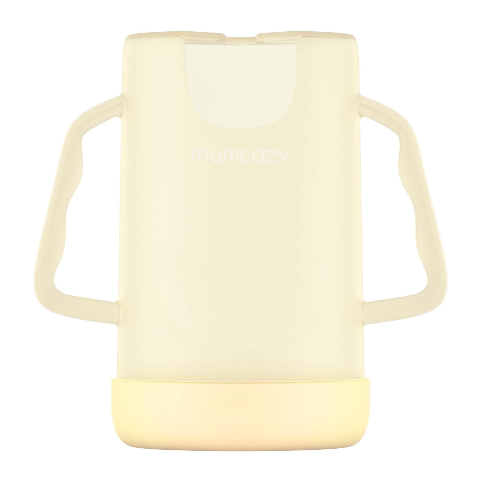 Momcozy Puristusvuotamaton Pidike Lastenruoan Valmistaja Keltainen