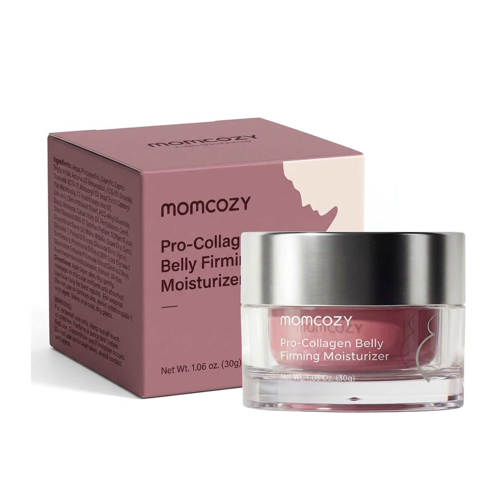 Momcozy Pro-Collagen Belly Moisturizer 30g. Recovery Essentials