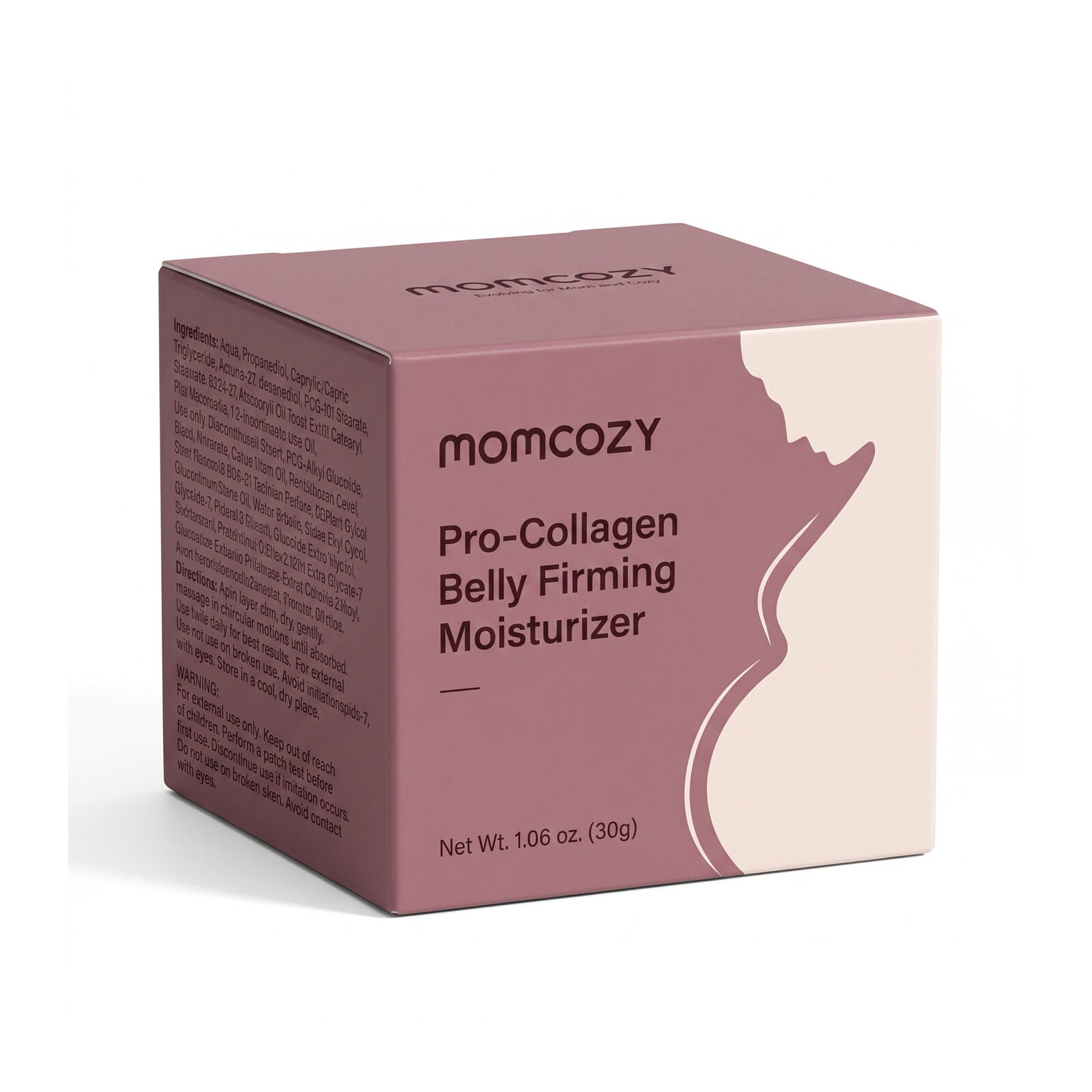 Momcozy Pro-Collagen Belly Moisturizer 30g. Recovery Essentials