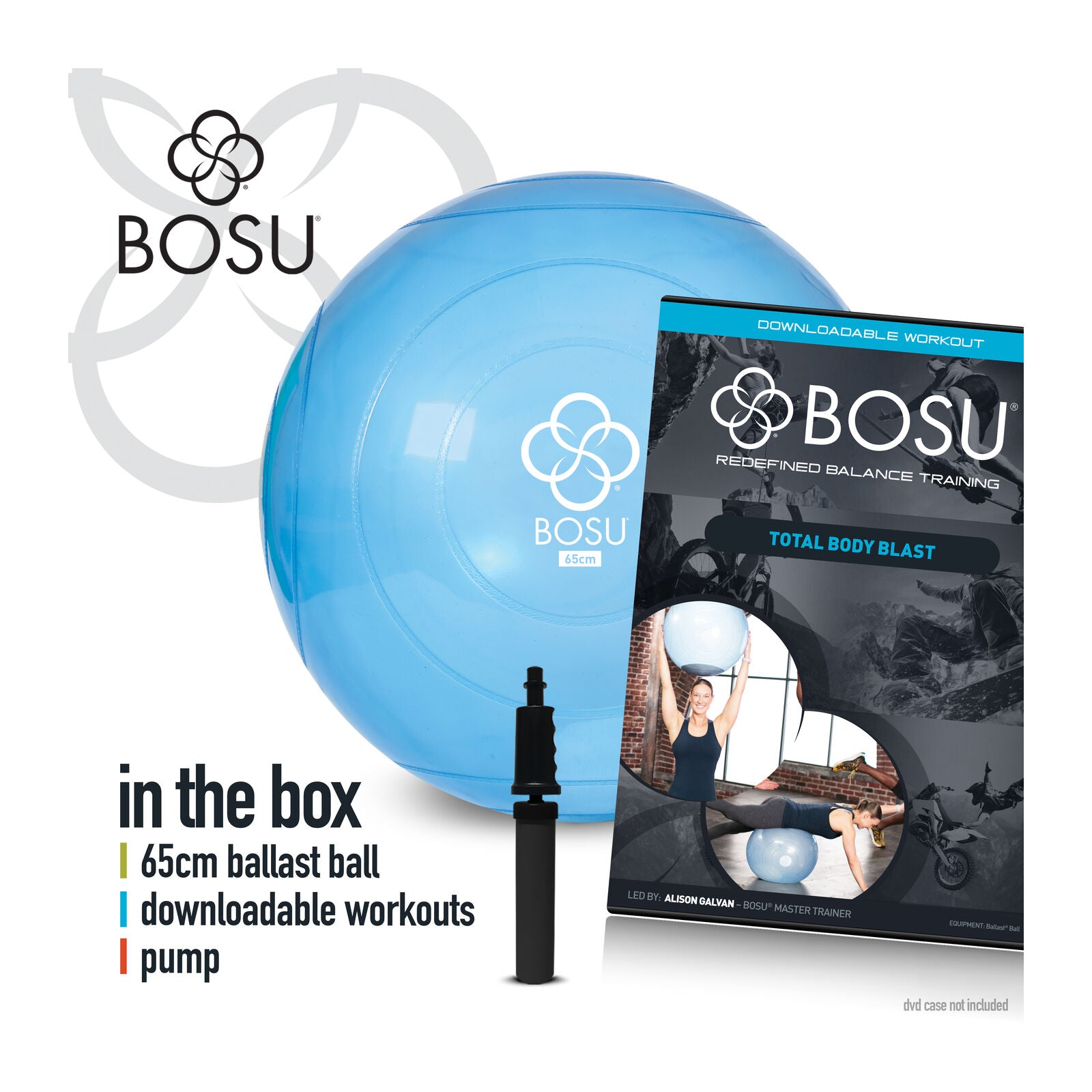 BOSU Ballast Ball 45 cm Fitness ball Blue