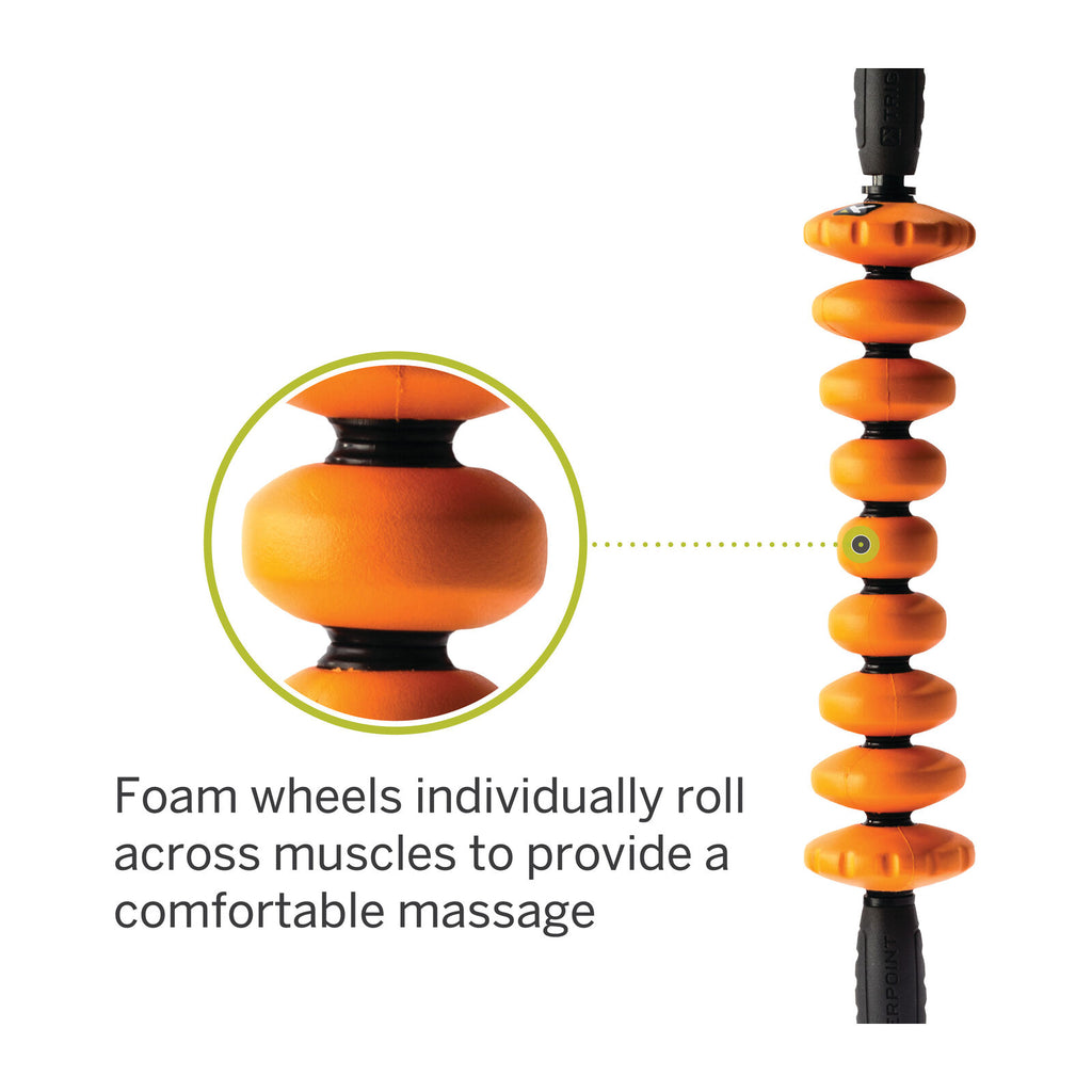 Trigger Point Therapy STK Contour Massage roller Orange