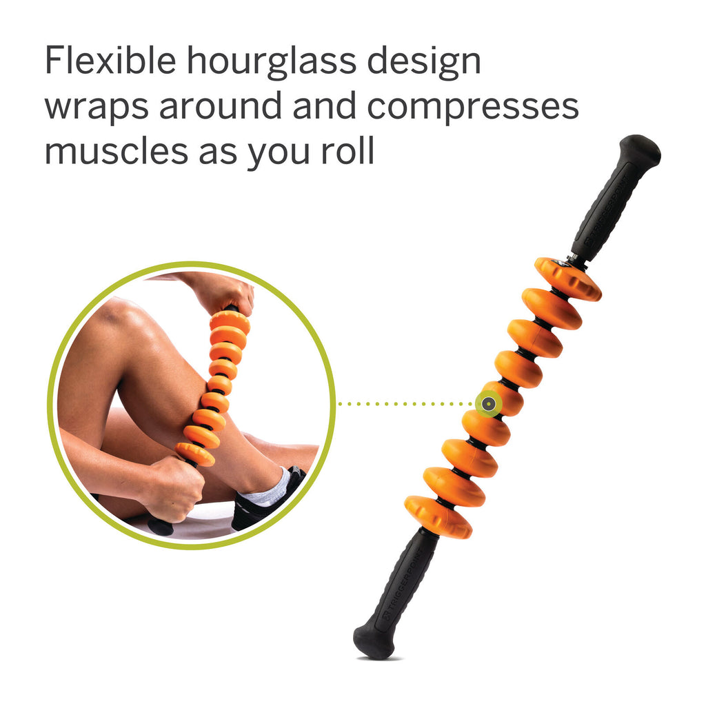 Trigger Point Therapy STK Contour Massage roller Orange