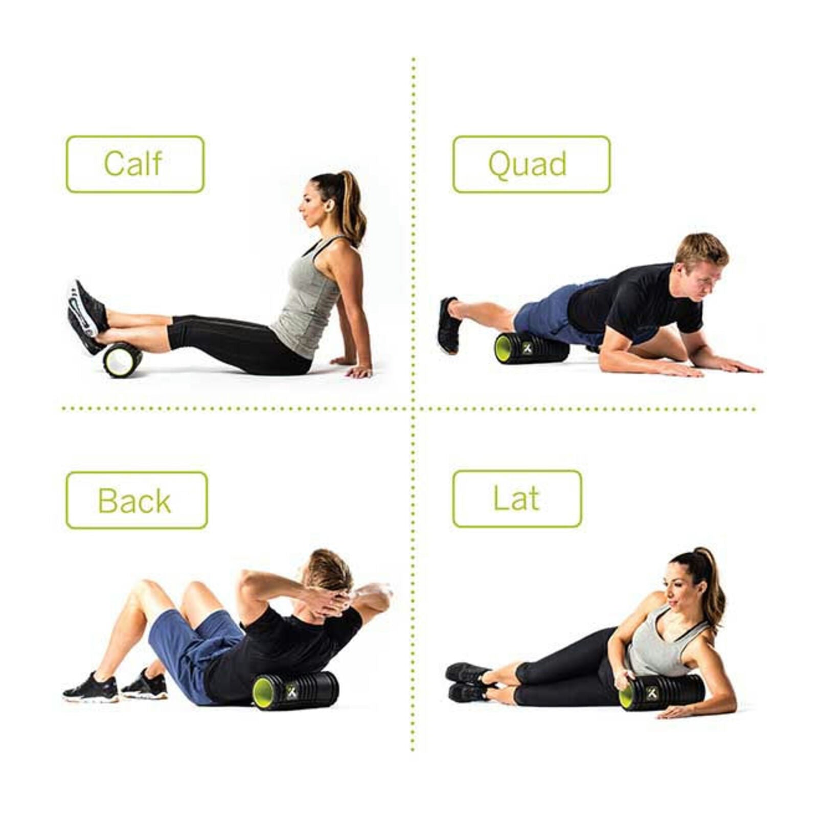 Trigger Point Therapy GRID 1.0 Foamroller Black