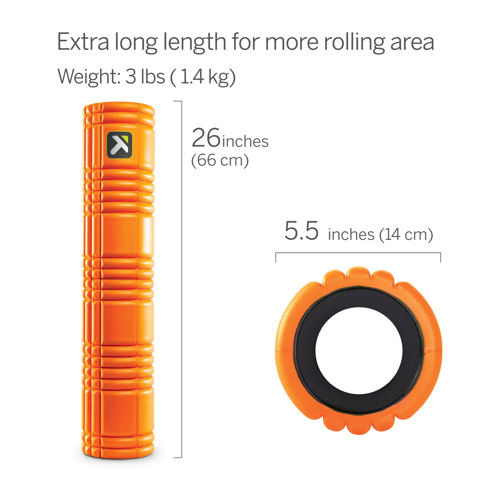 Trigger Point Therapy GRID 2.0 Orange Foamroller Orange
