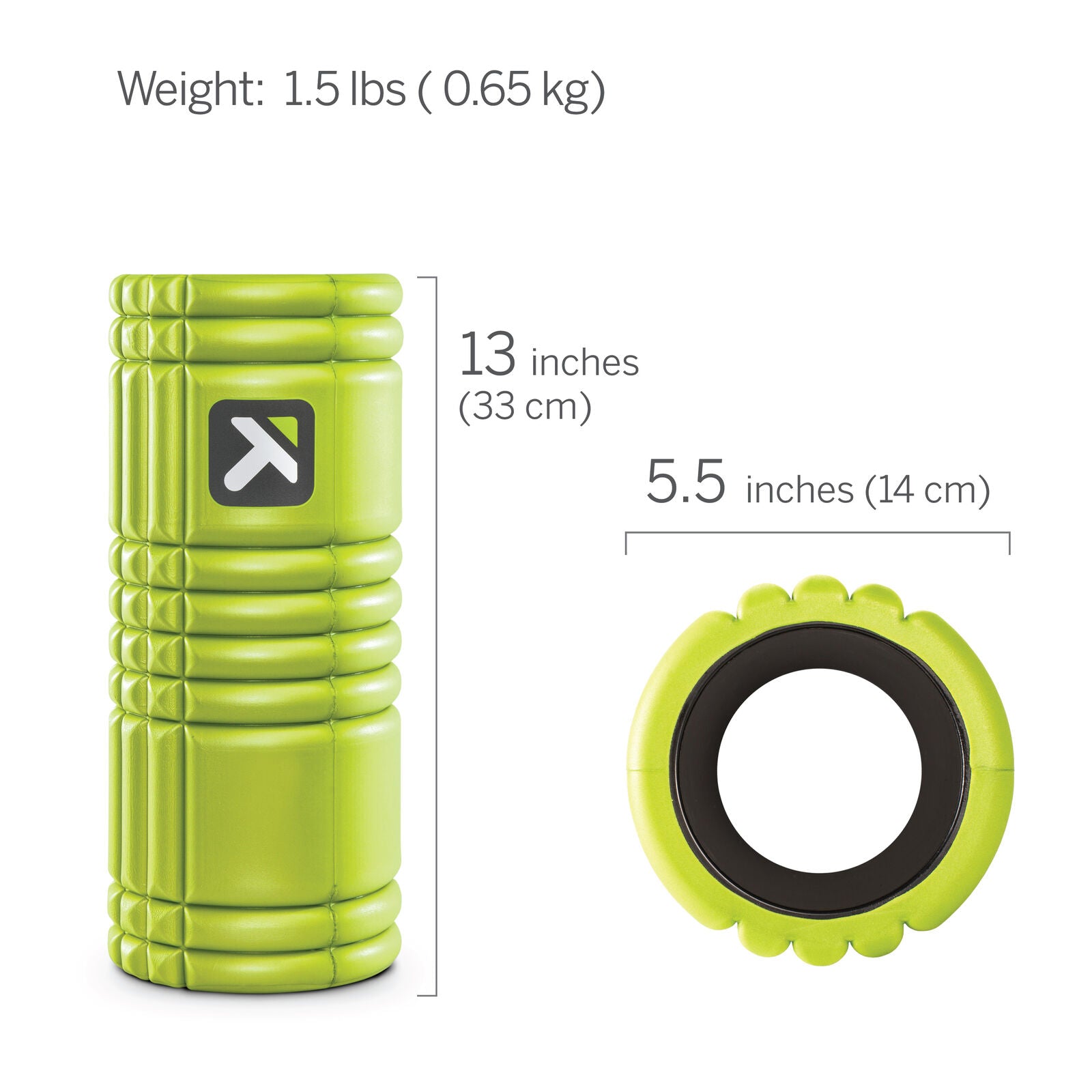 Trigger Point Therapy GRID 1.0 Lime Foamroller Lime