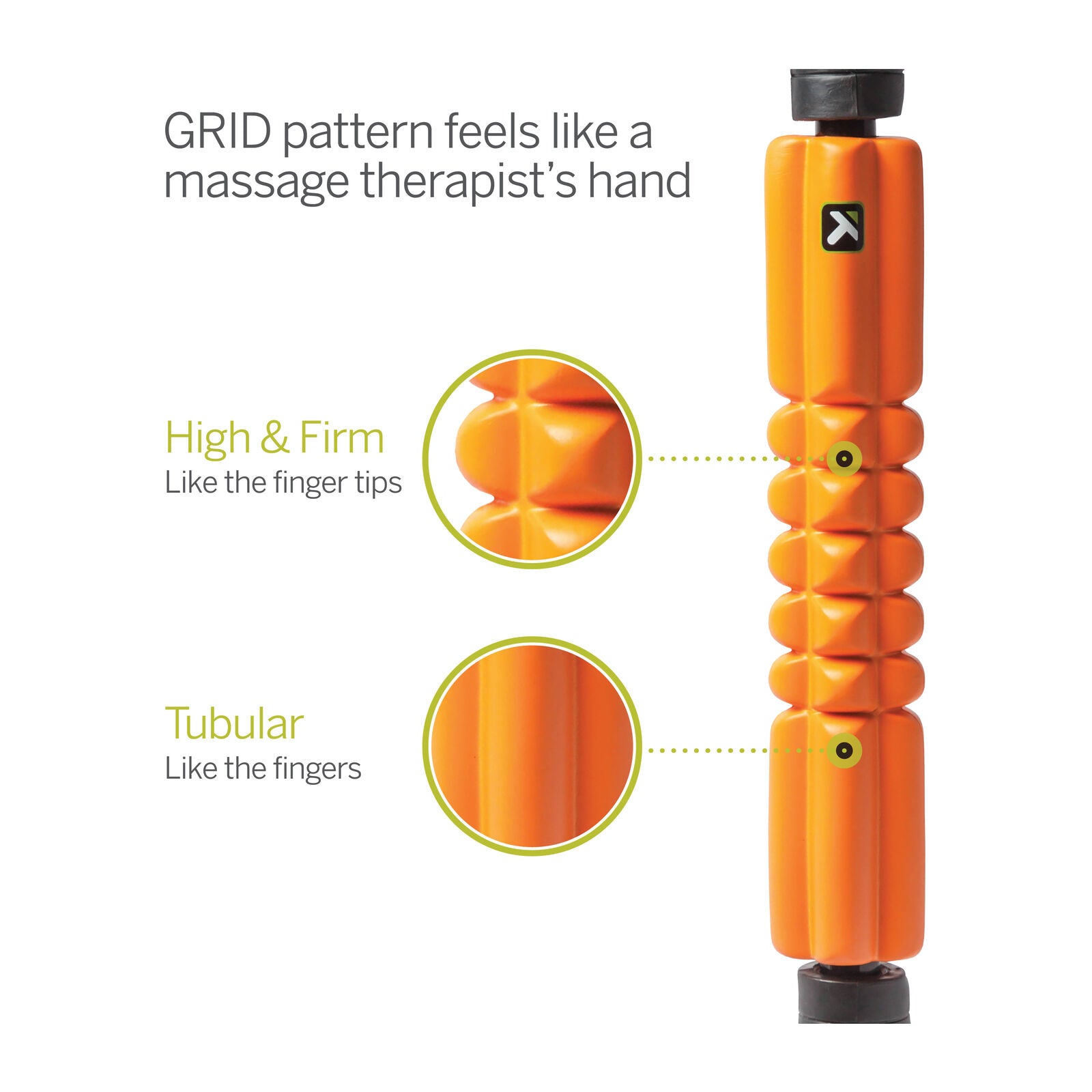 Trigger Point Therapy GRID STK Massagerulle Orange