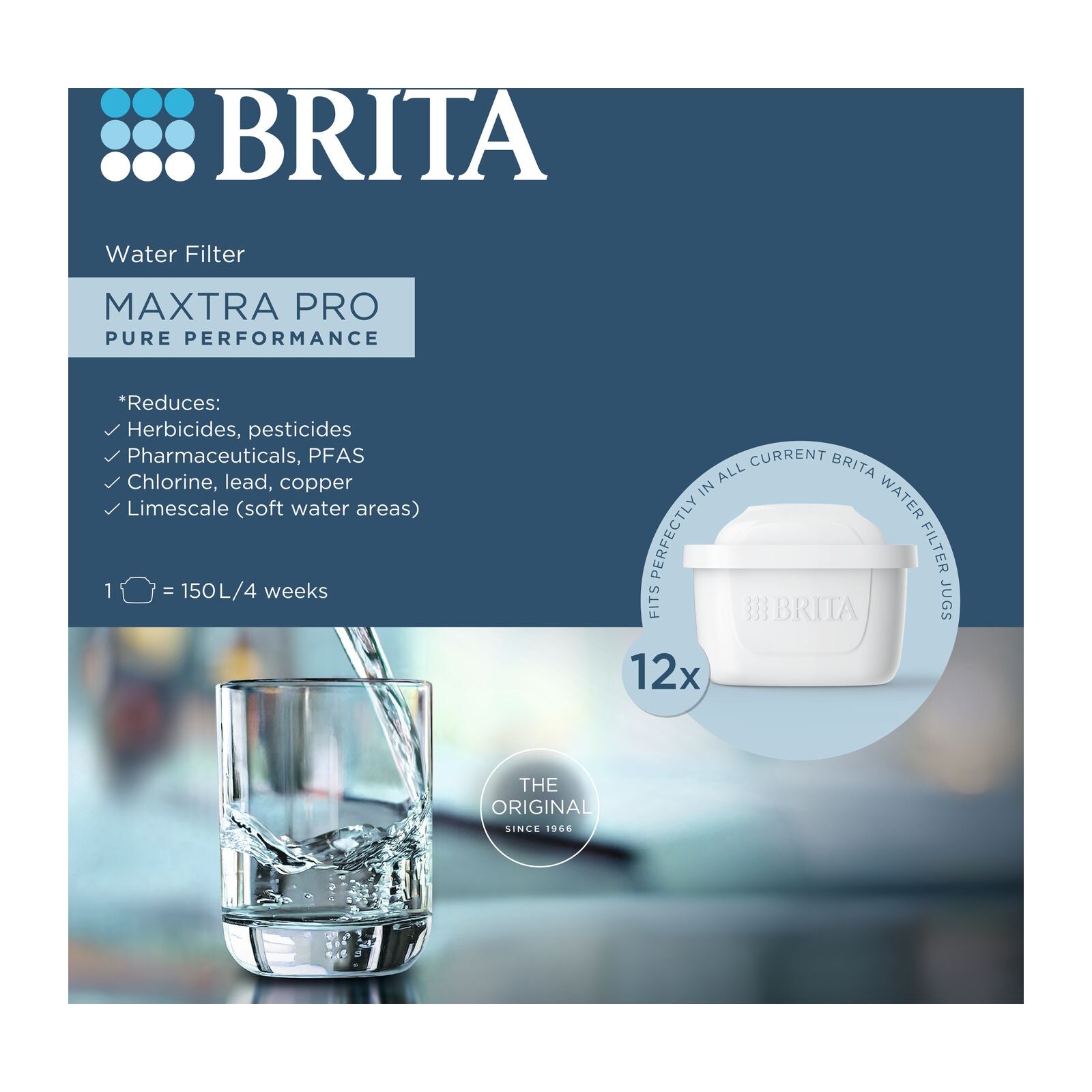 Brita Pakkaus 12 All-in-1 Vedenpuhdistin