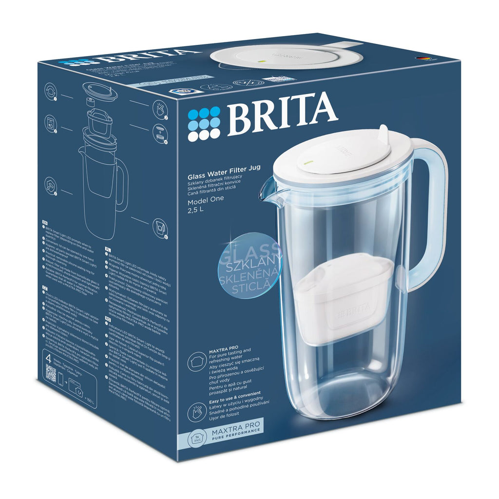 Brita Glaskanna Ljusblå
