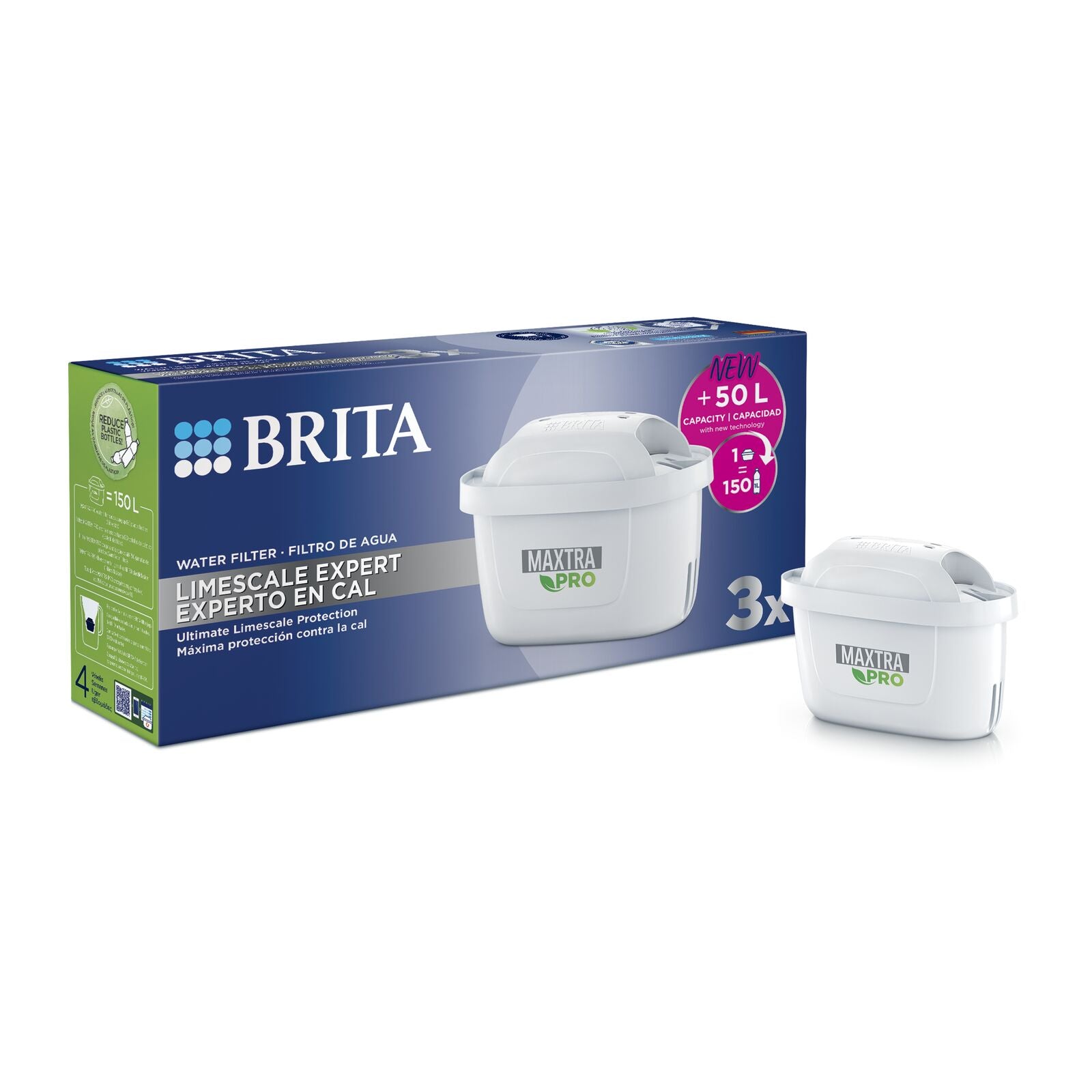 Brita 3 kpl Kalkinpoistoasiantuntija -vedensuodatin