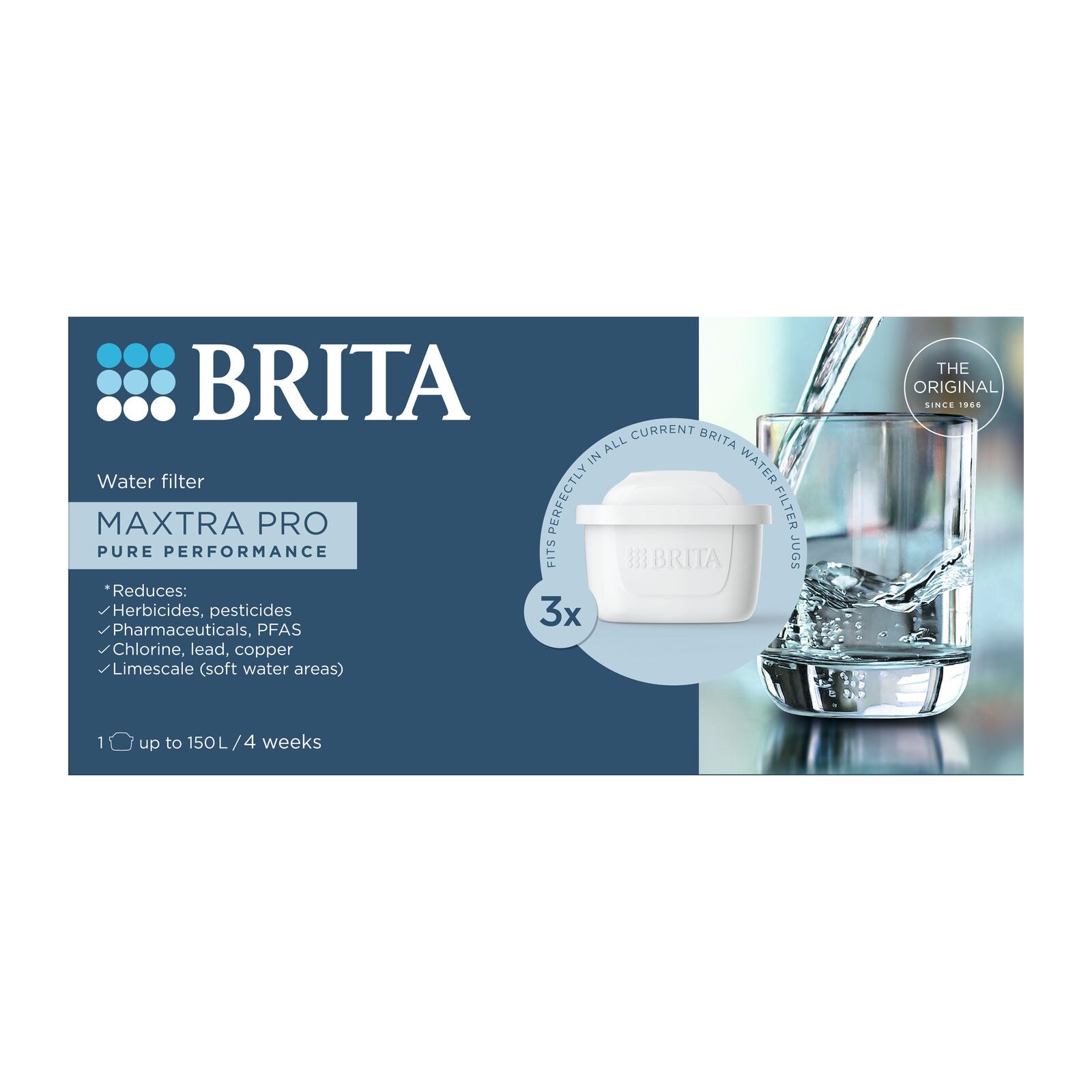 Brita 3 kpl All-in-1 -vedensuodatinpakkaus