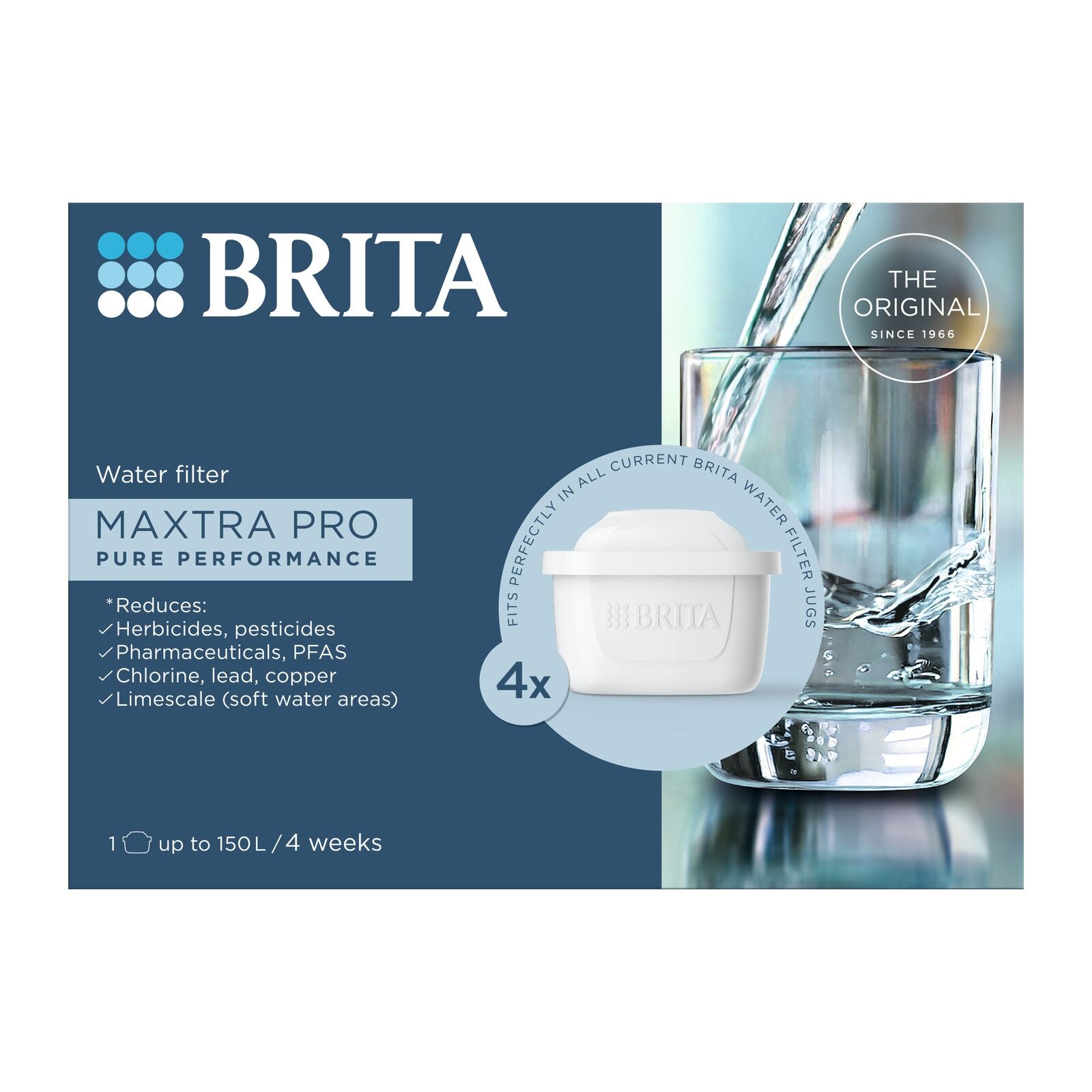 Brita 4 kpl All-in-1 -vedensuodatinpakkaus