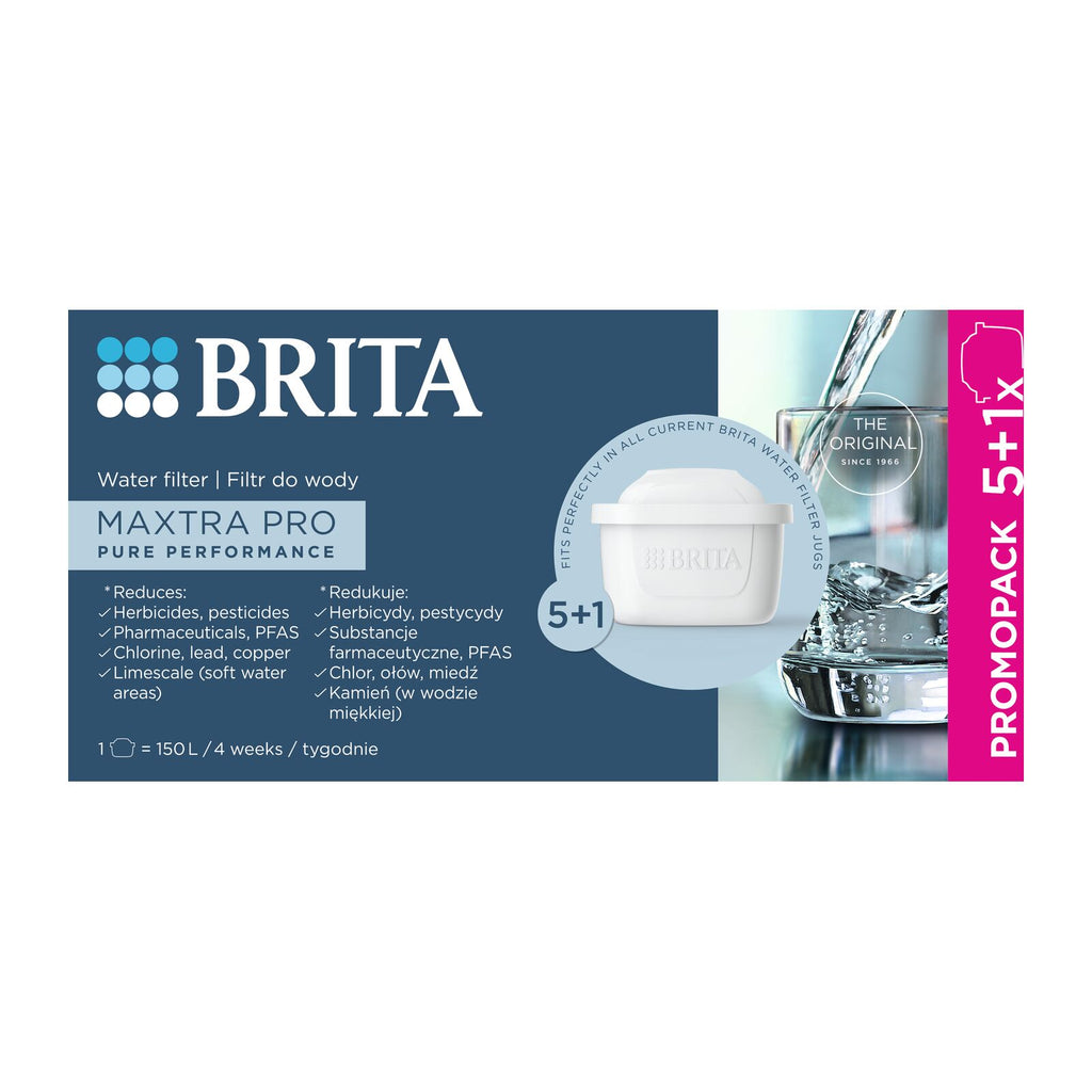 Brita Pack 6 (5+1) All-in-1 Waterfilter