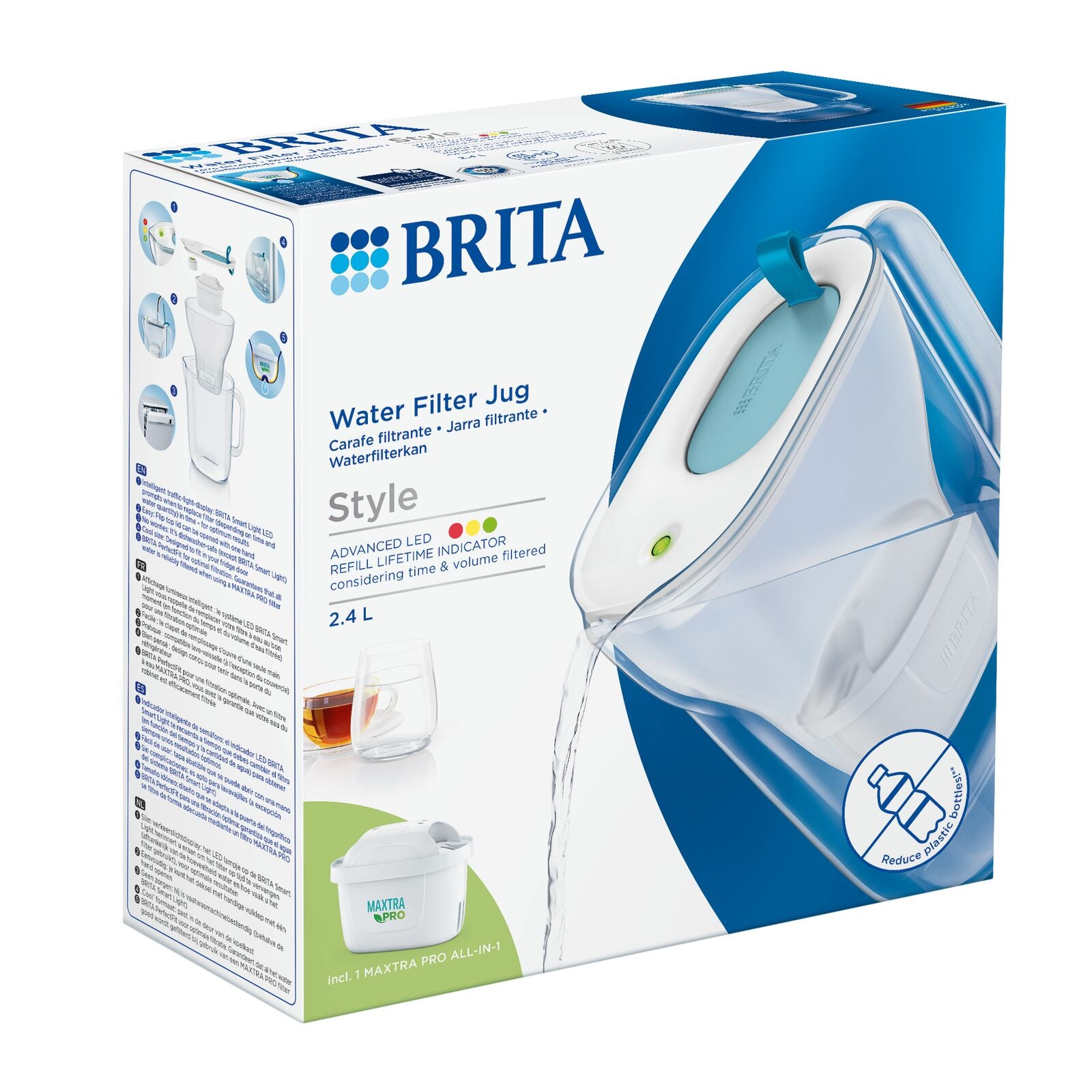 Brita Style Kannu Sininen