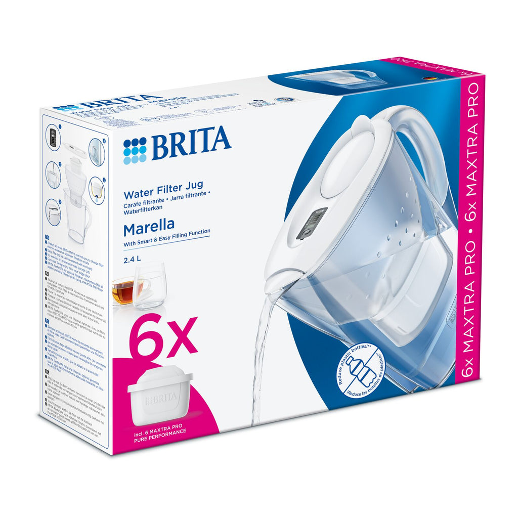 Brita Marella + 6 MXPro Bundle White