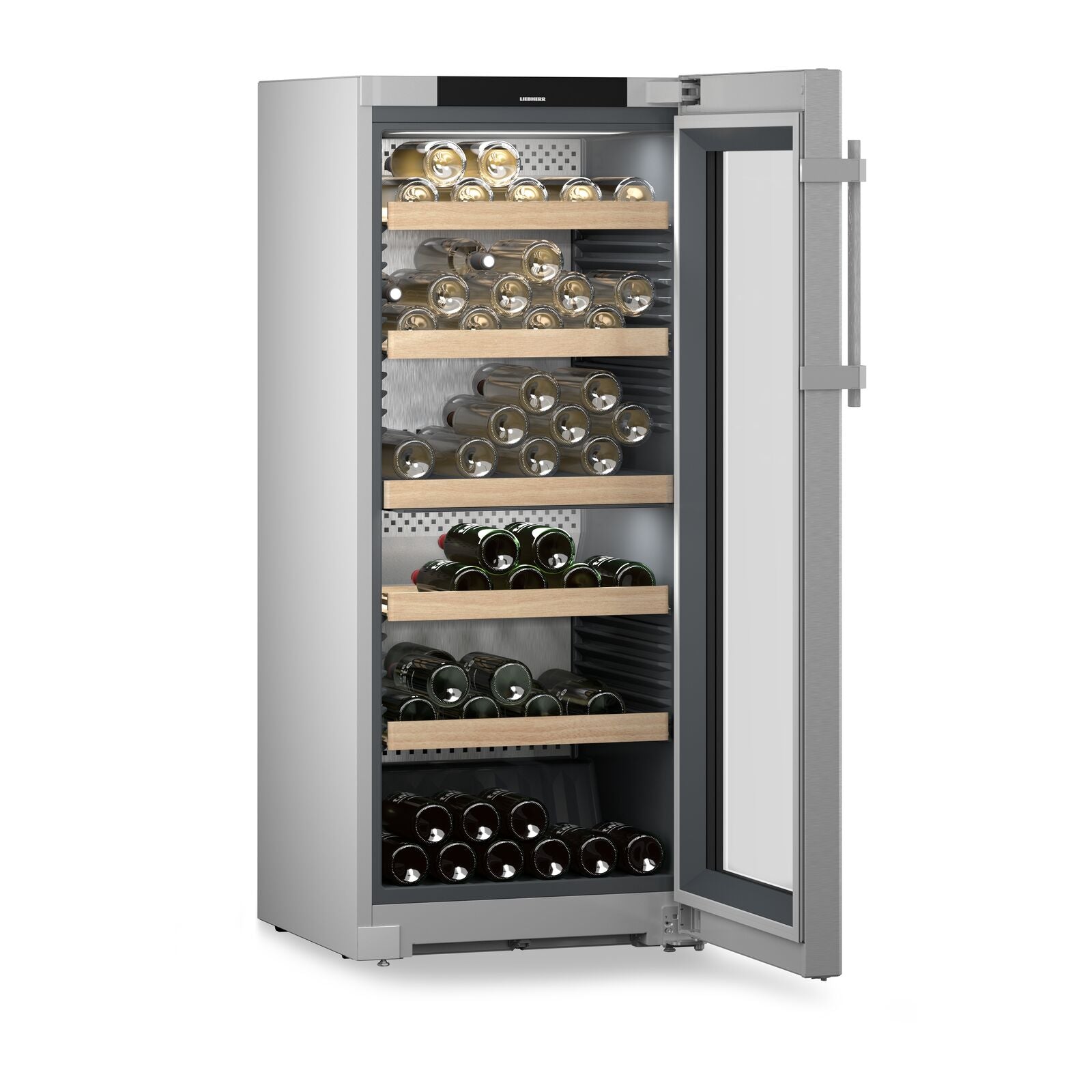 Liebherr Vinidor WPsd 4652-20 001 Frittstående vinskap Rustfritt stål